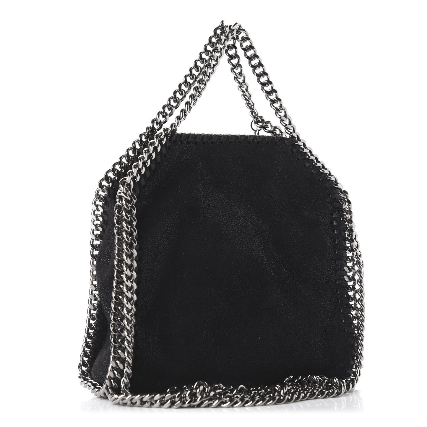 Shaggy Deer Tiny Falabella Tote Black