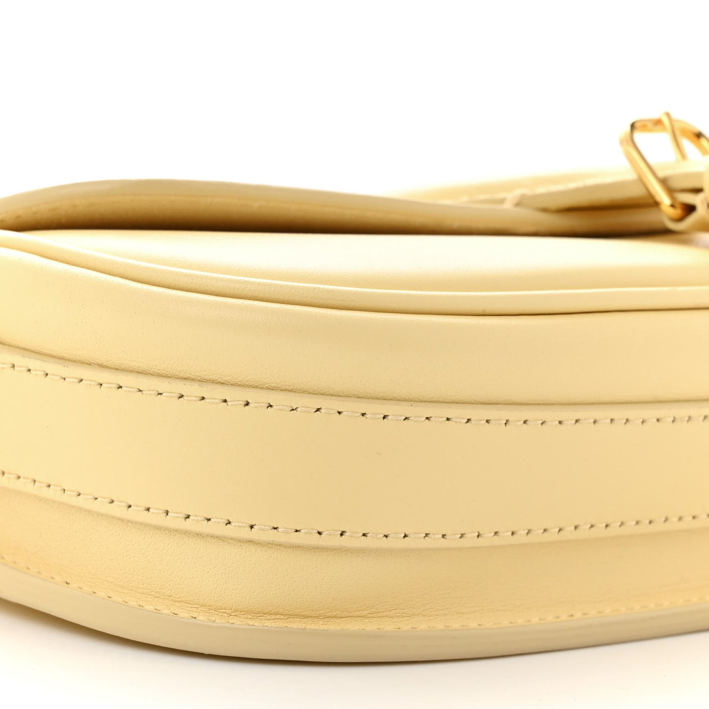 Box Calfskin East West Bobby Bag Soft Yellow