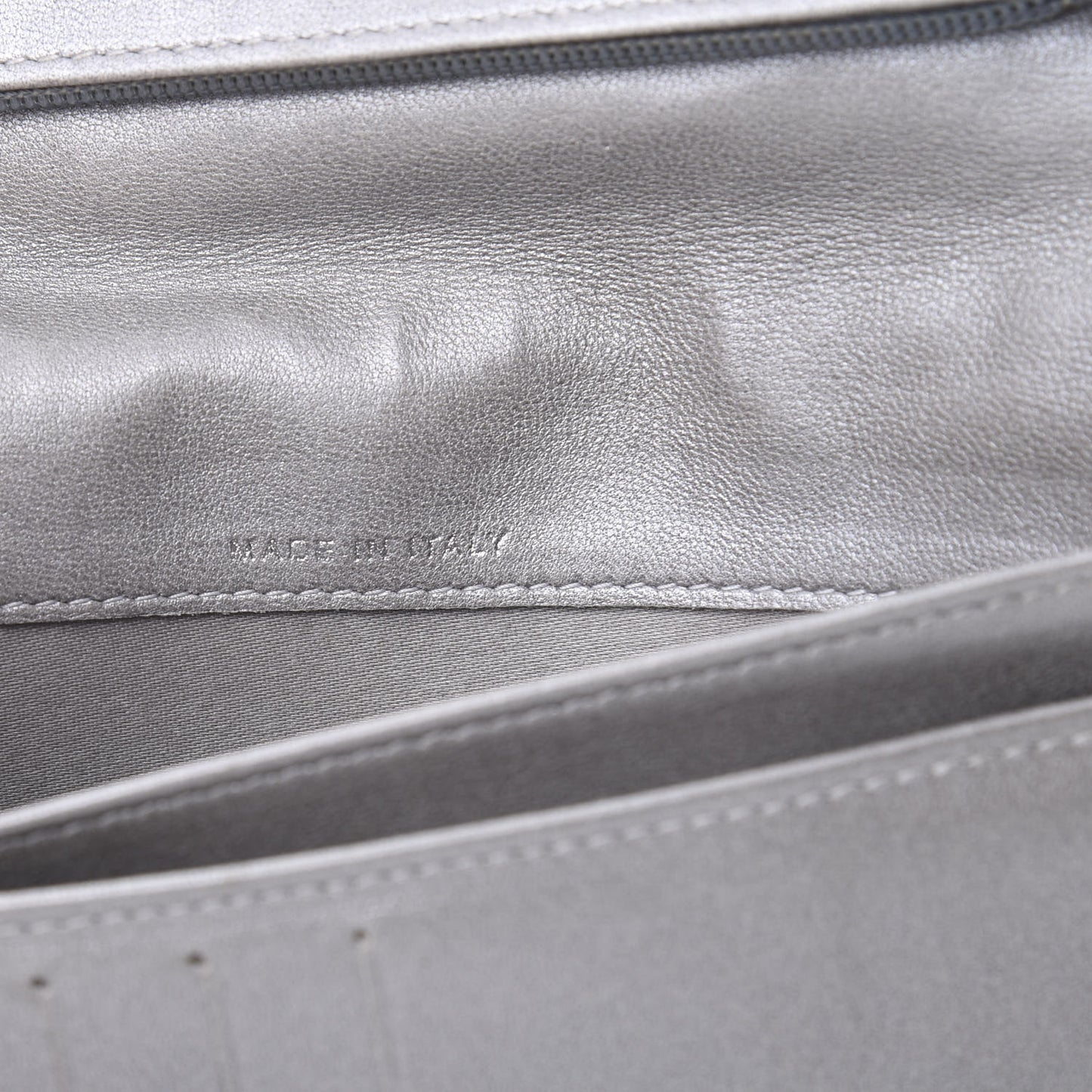 Lambskin Camellia Embossed Yen Wallet Black