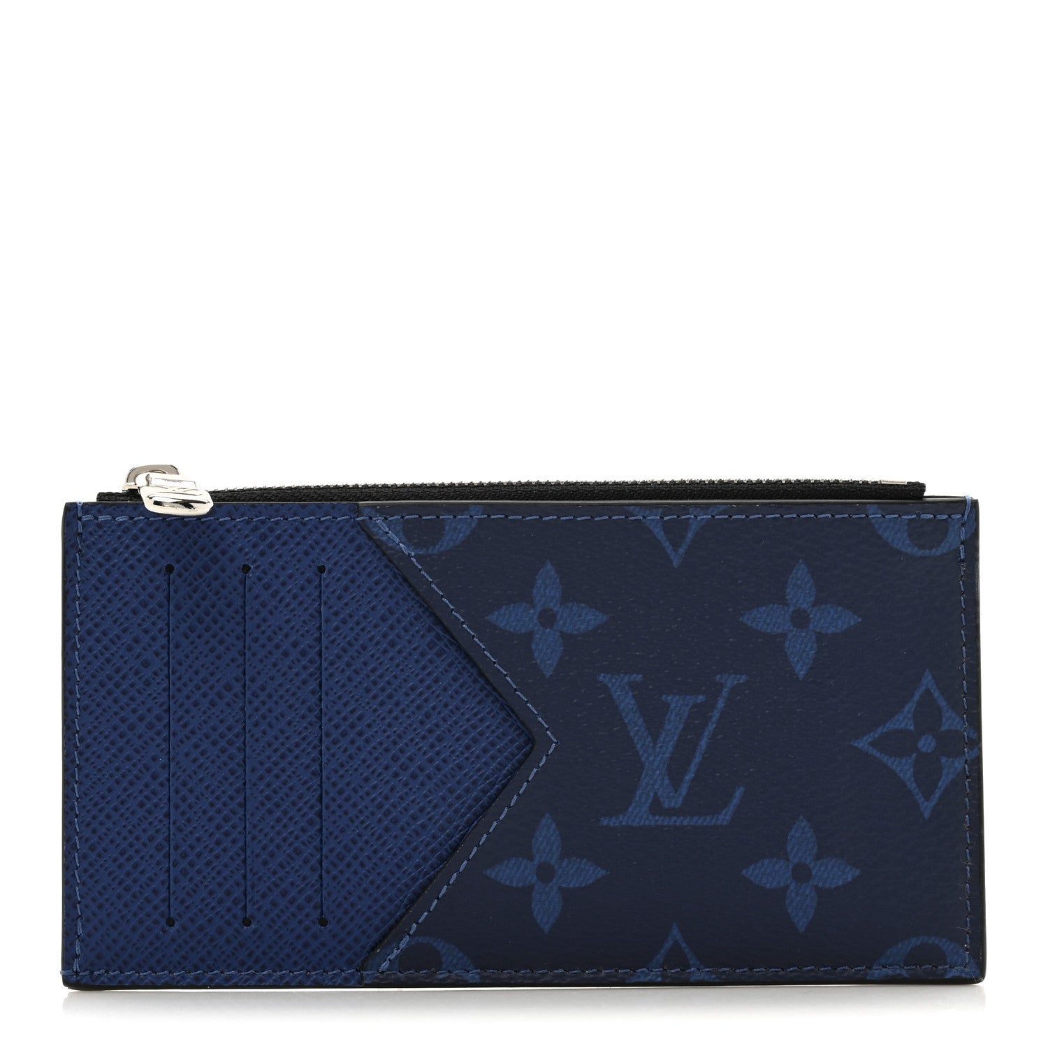 Louis Vuitton Taigarama Coin Card Holder Cobalt Blue 1780226