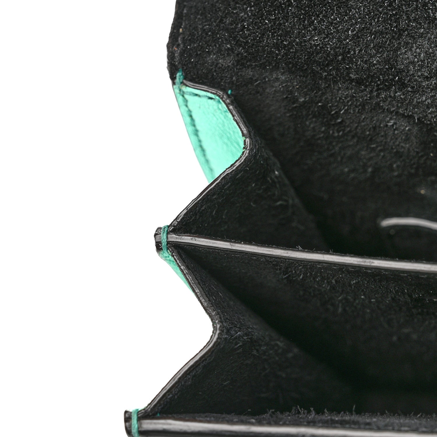 Saint Laurent Metallic Calfskin Small Monogram Sunset Chlorophille 11 of 12