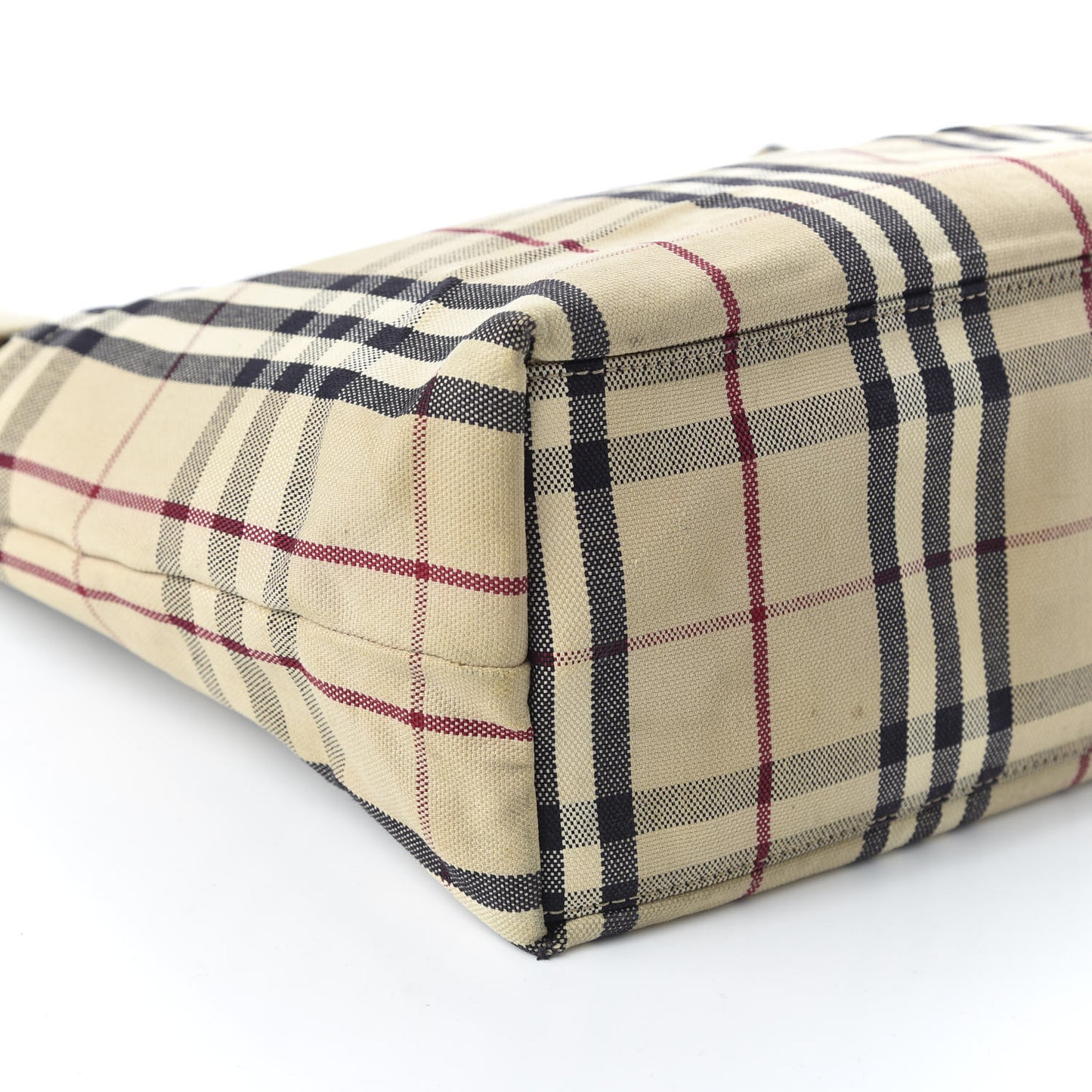 Vintage Check Tote Beige