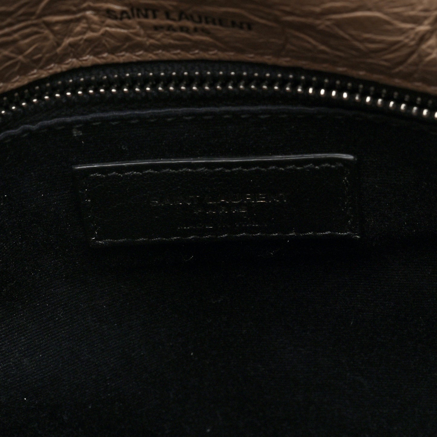 Crinkled Calfskin Matelasse Monogram Medium Niki Chain Satchel Dusty Grey