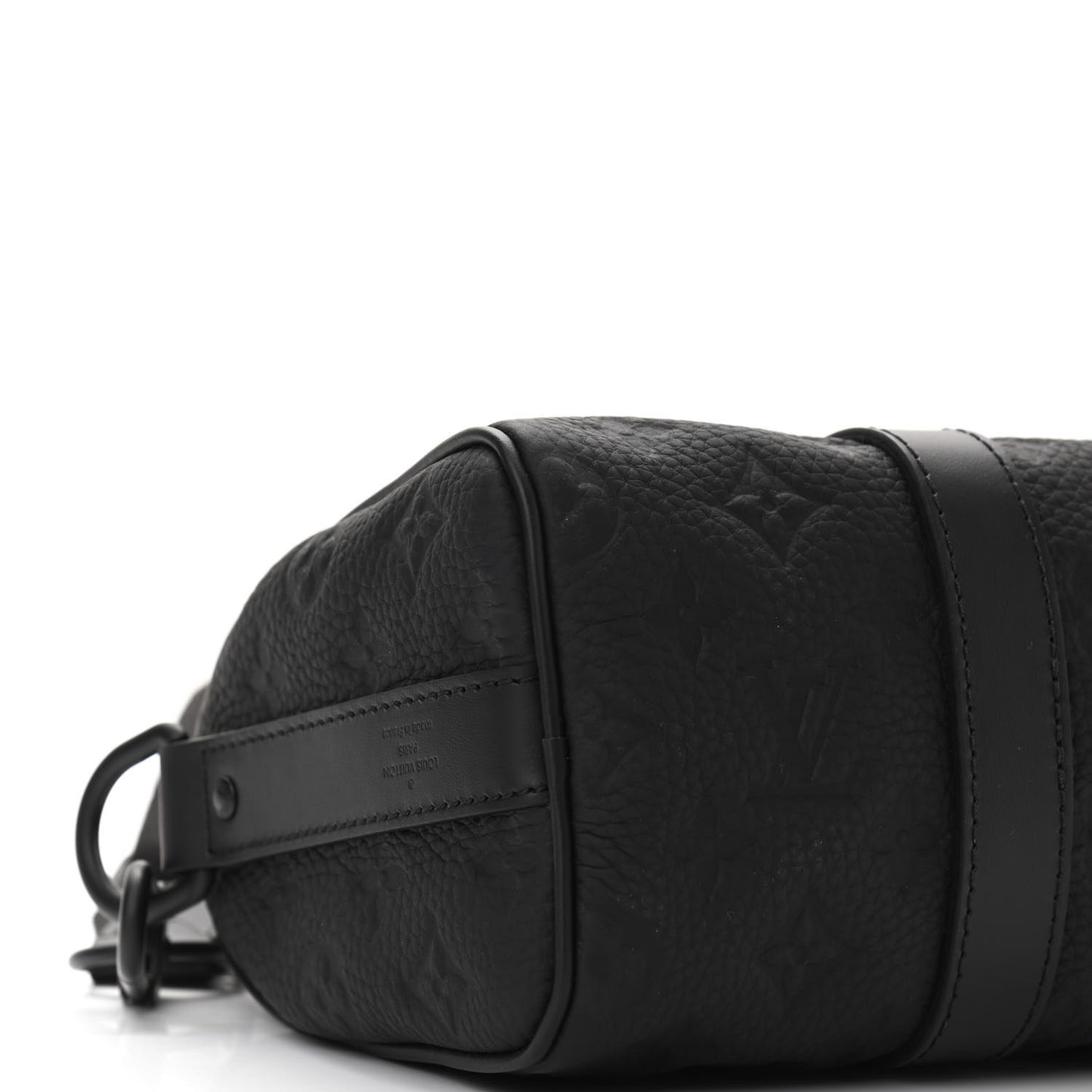 Monogram Taurillon Keepall Bandouliere 25 Black