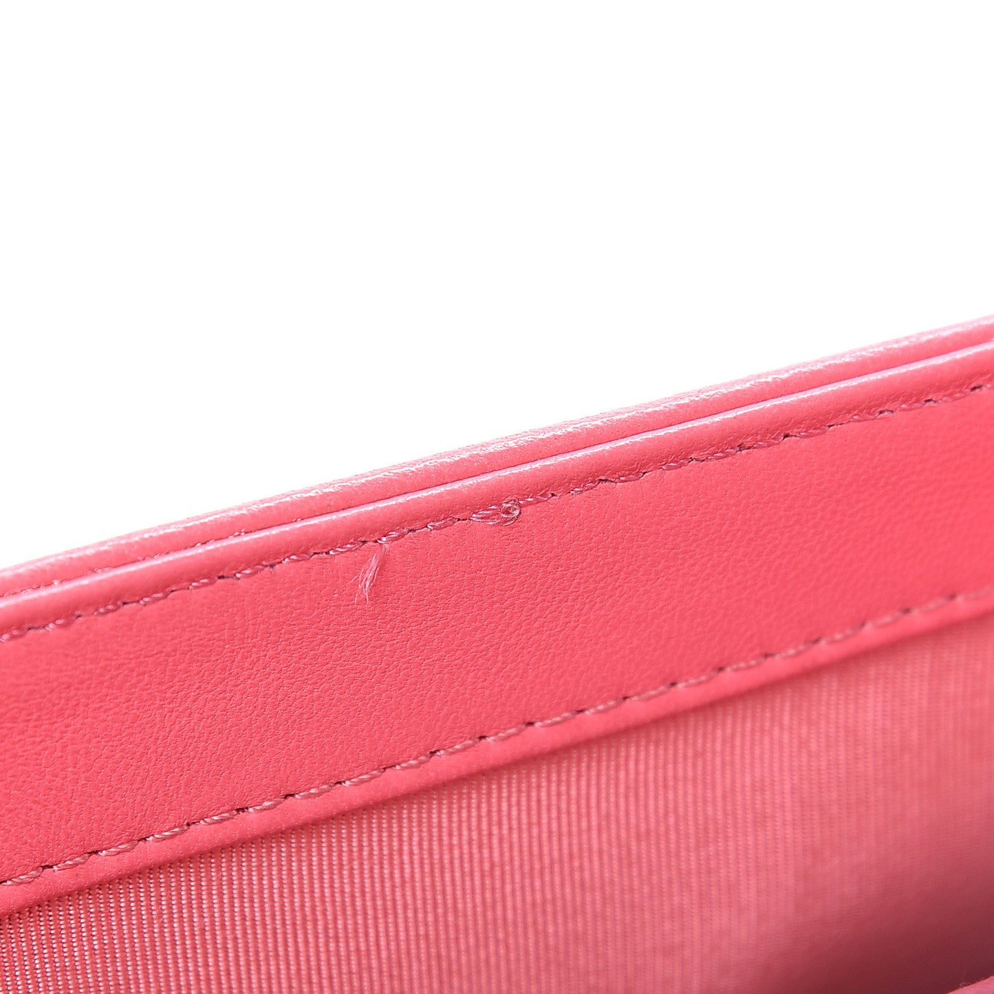 Lambskin Quilted Medium Boy Flap Pink