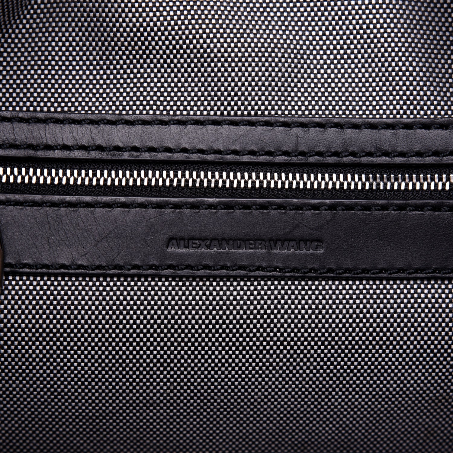 Alexander Wang Suede Calfskin Mason Tote Brown Black 8 of 12