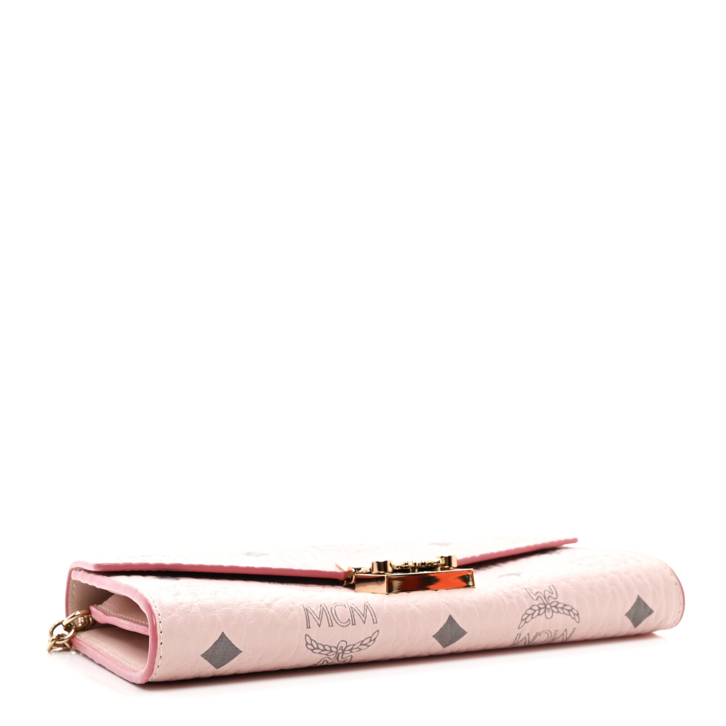 Visetos Large Patricia Wallet On Chain Soft Pink