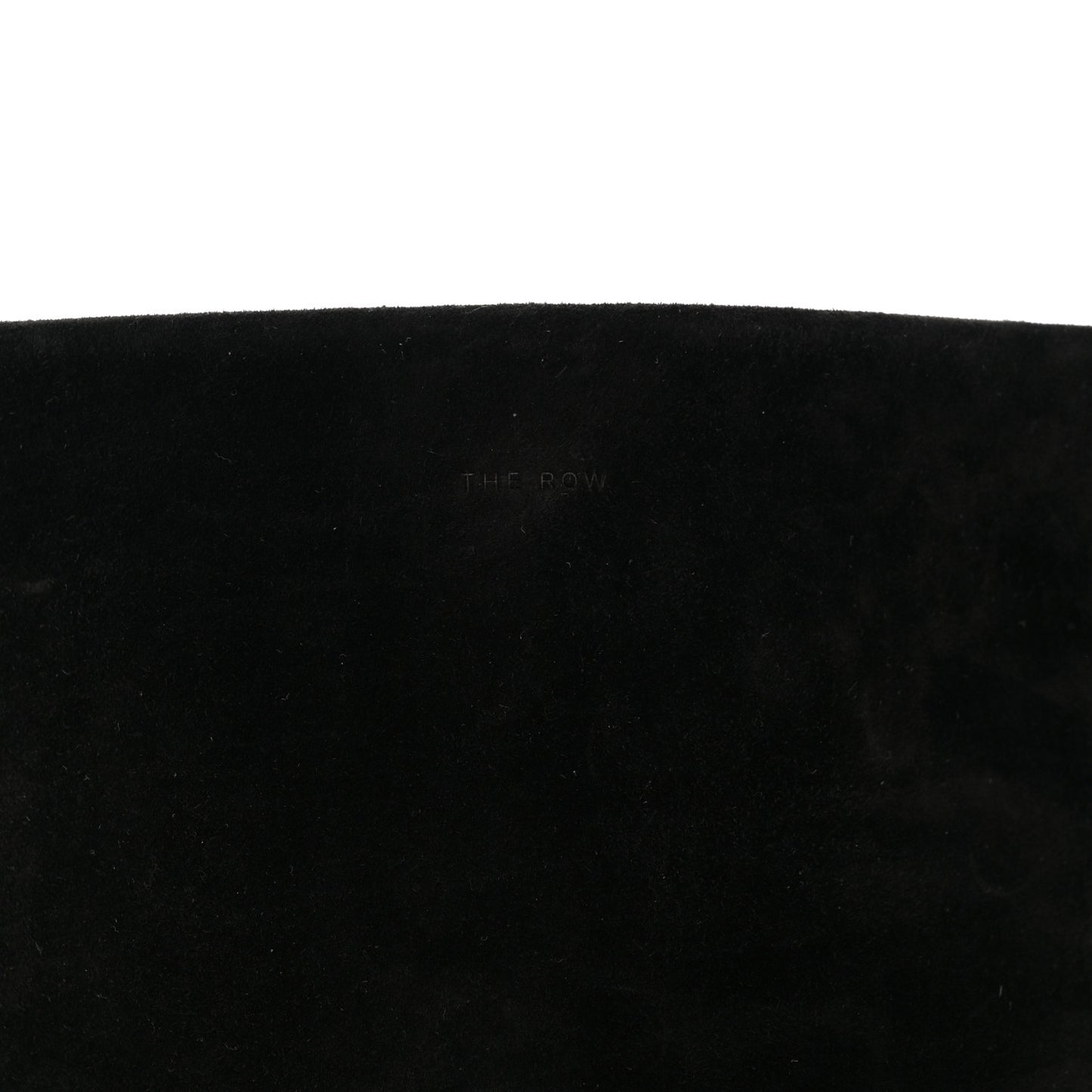 Suede Calfskin Medium N/S Park Tote Black