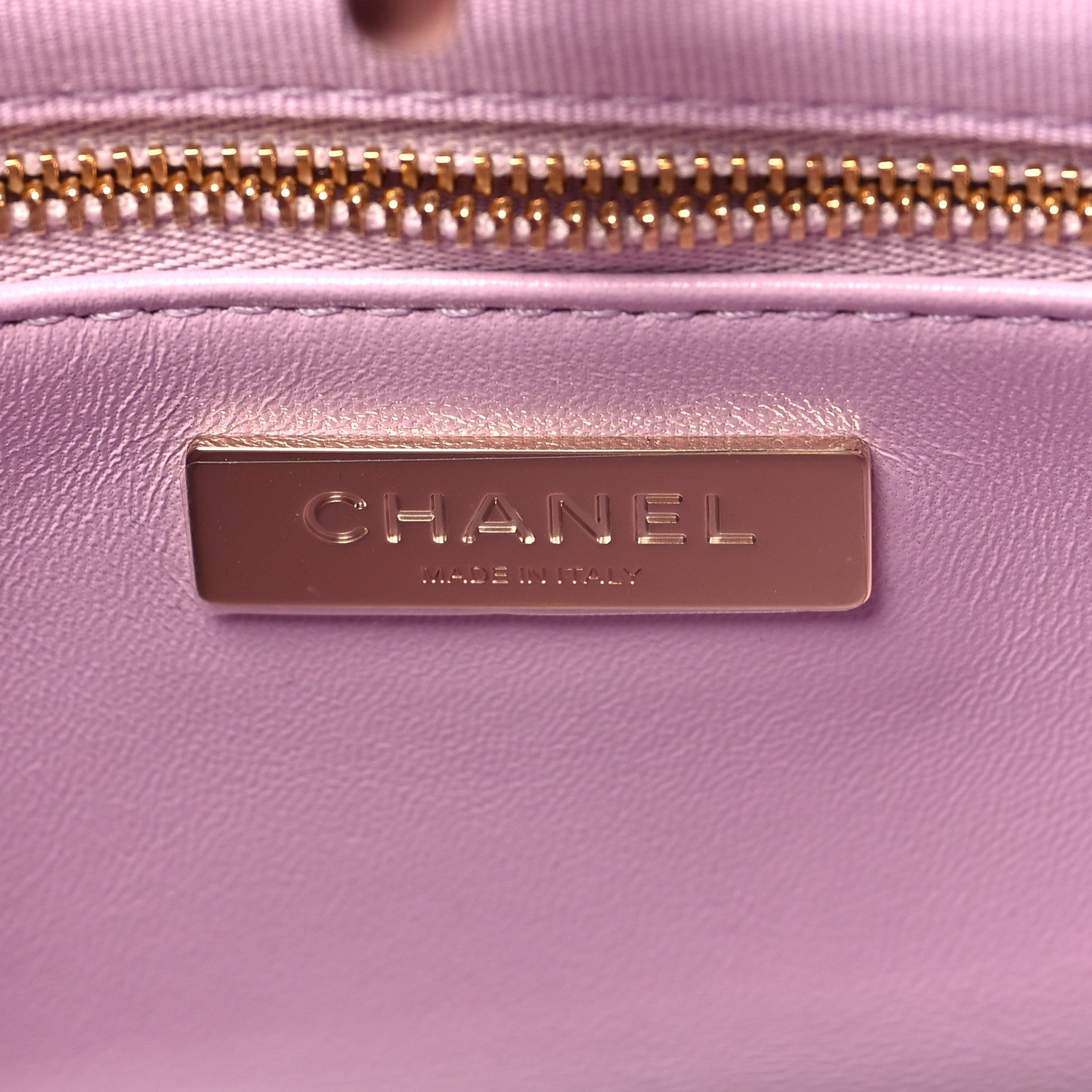 Chanel Shiny Lambskin Quilted 31 Shopping Bag Lilac 6 of 11