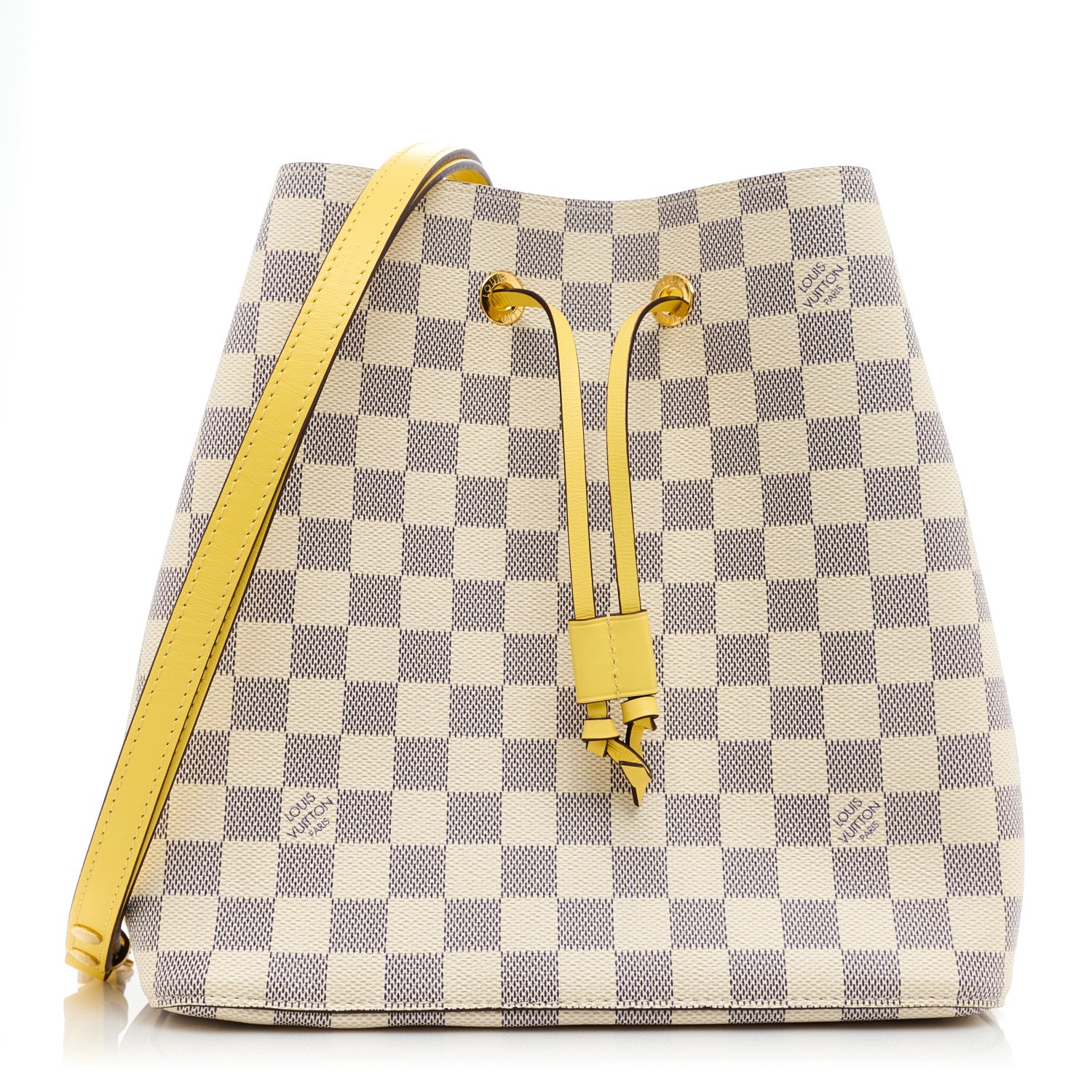 Louis Vuitton Damier Azur Neonoe MM Pineapple 1 of 10