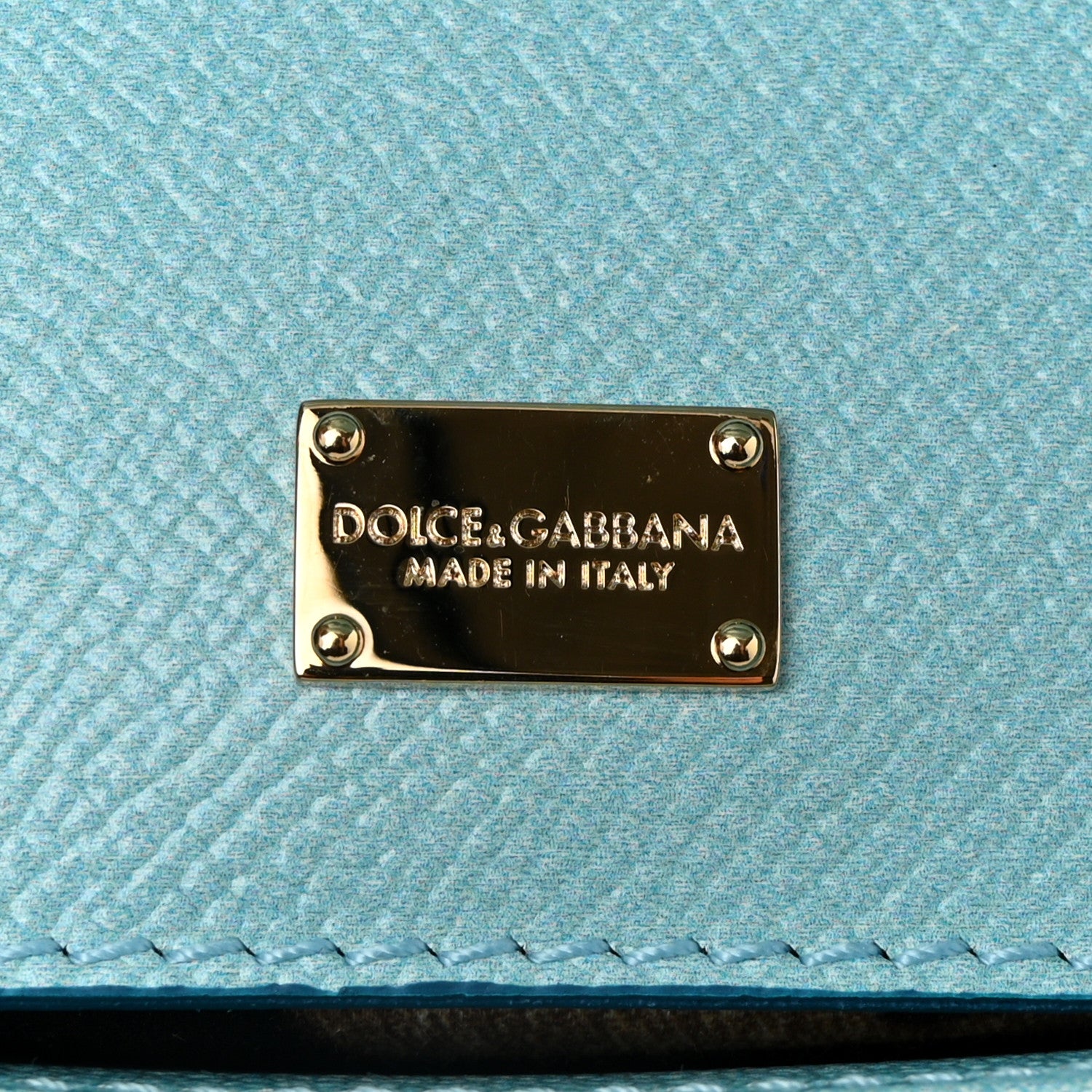 Dolce & Gabbana Dauphine St.Giap Papaveri Print Medium Miss Sicily Satchel Celeste 6 of 9