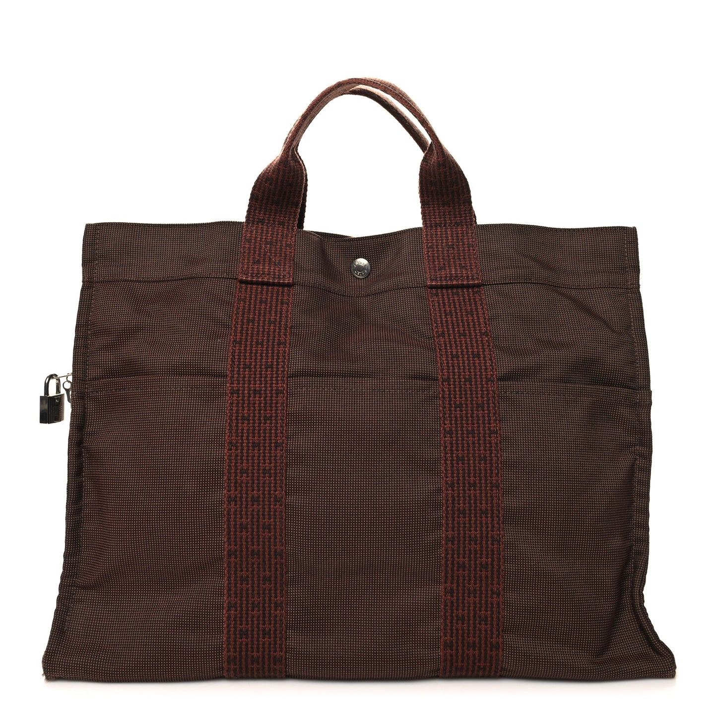 Canvas Herline MM Tote Brown