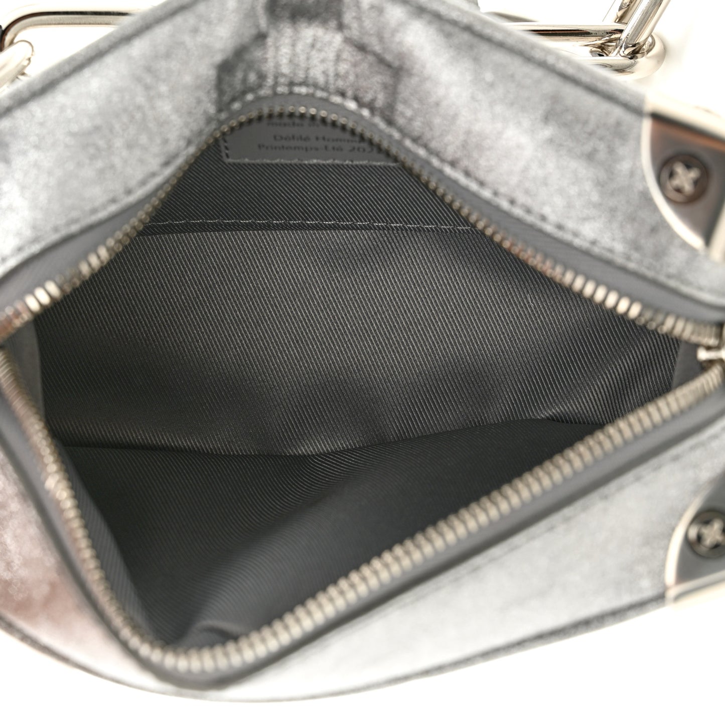 Damier Glitter Mini Soft Trunk Silver