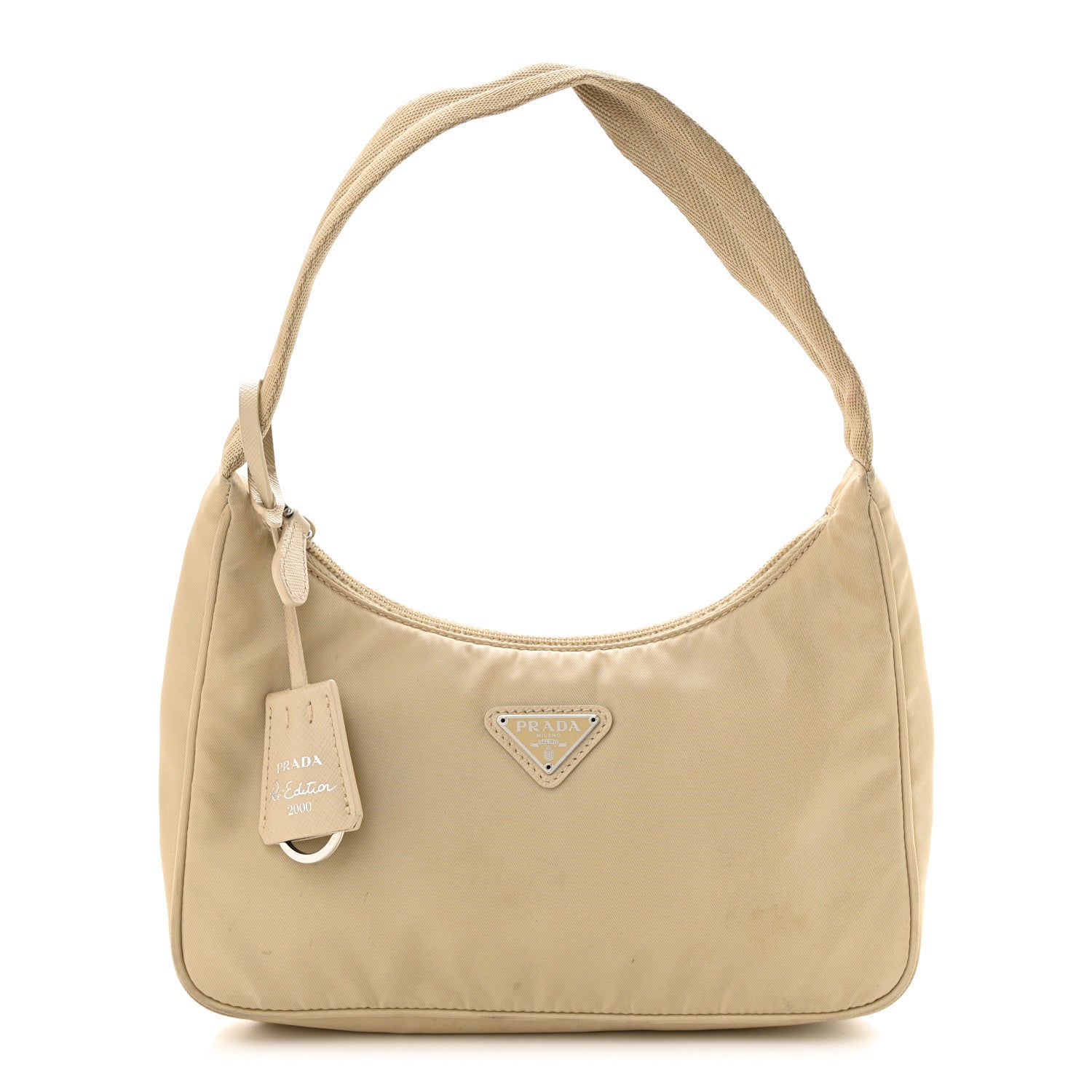 Prada Re-Nylon Saffiano Mini Re-Edition 2000 Bag Deserto 1 of 15