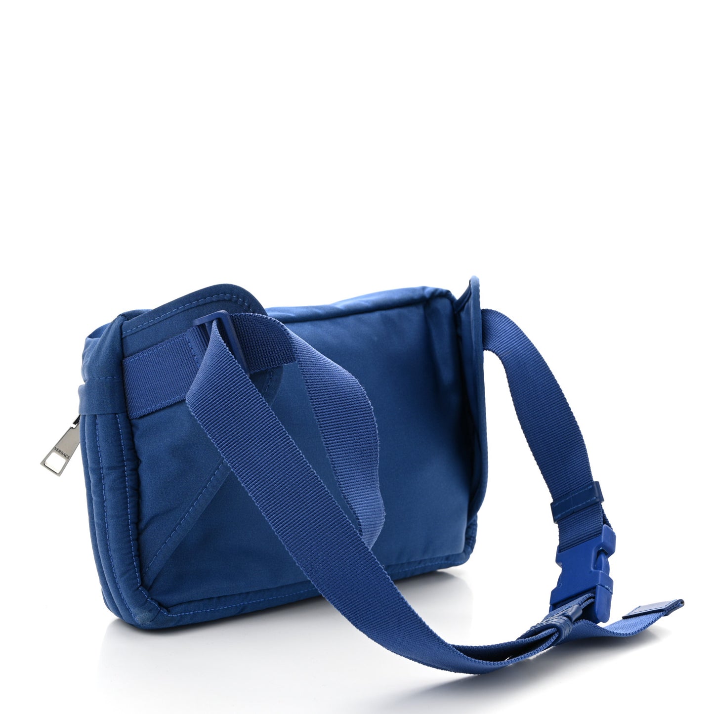 Nylon Palazzo Medusa Belt Bag Blue