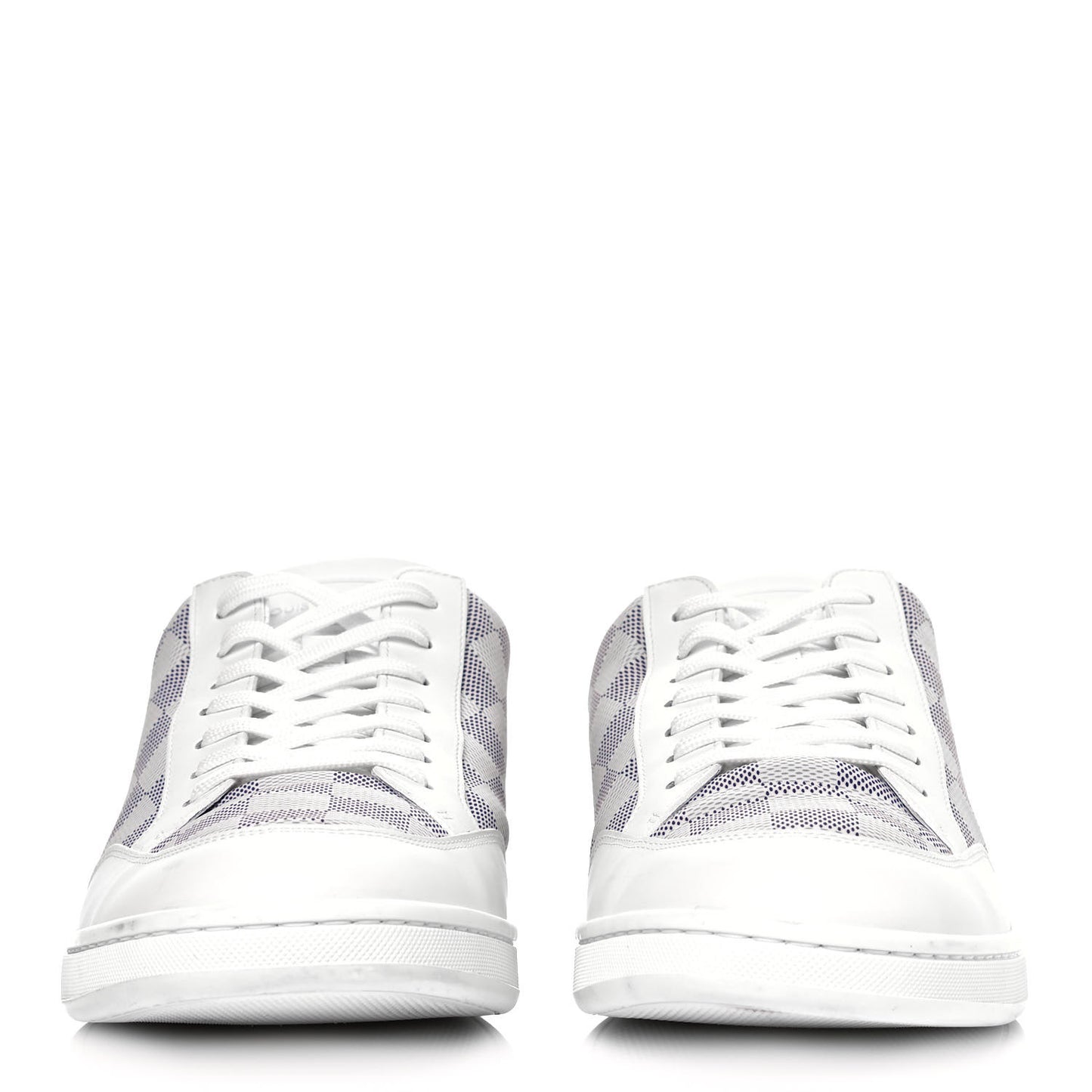 Damier Azur Mens Sneakers 8.5 White