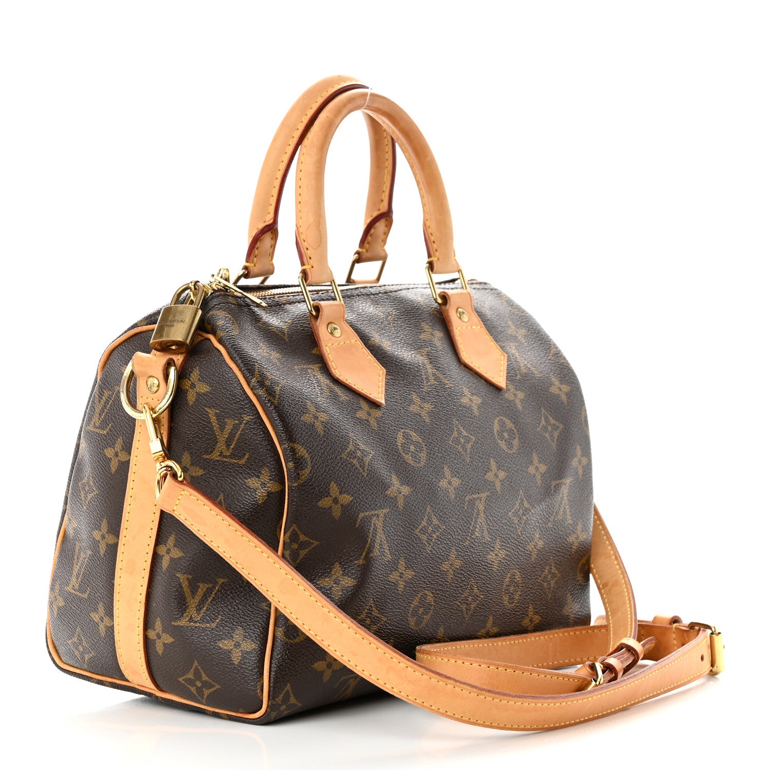 Louis Vuitton Monogram Speedy Bandouliere 25 3 of 13