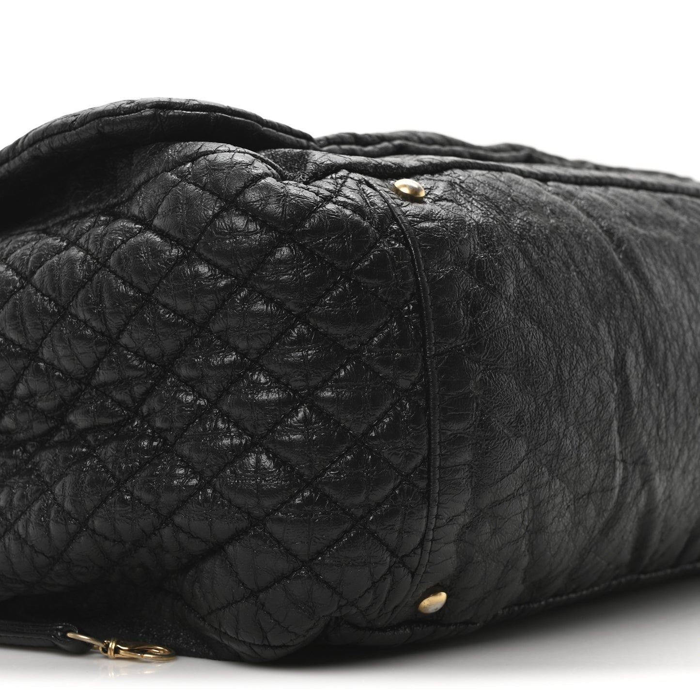 Vinyl XL Rock and Chain Flap Black