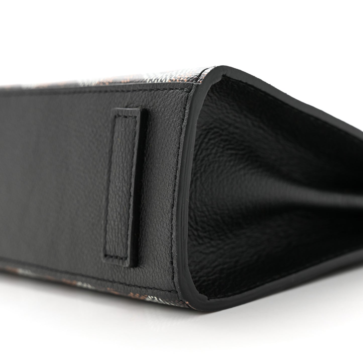 Goyardine Mini Rouette Structure Black