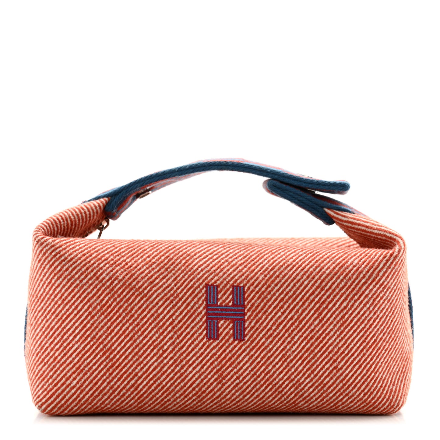 Wool Small Bride-A-Brac H Natte Pouch Tomette
