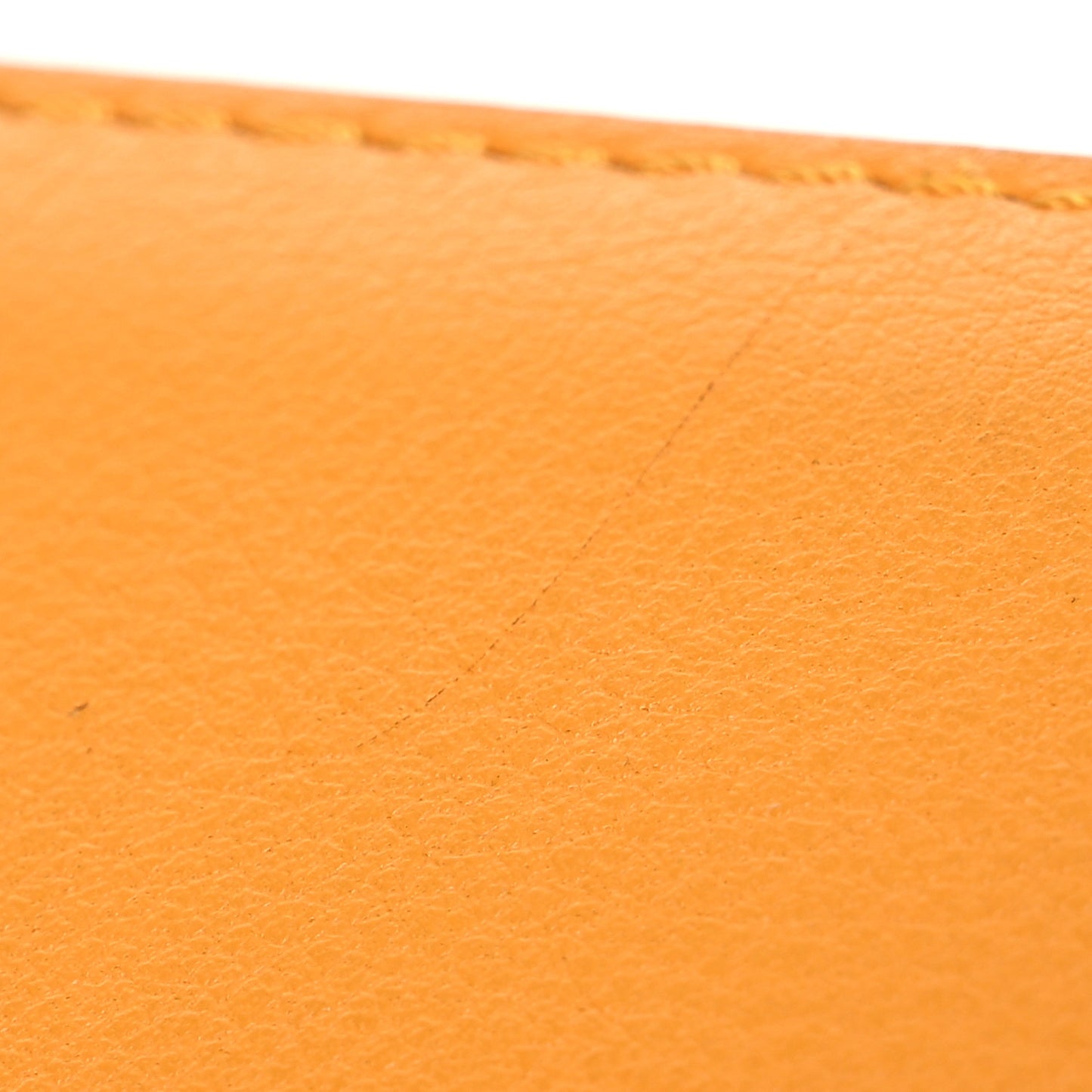 Calfskin Soft Trunk Saffron