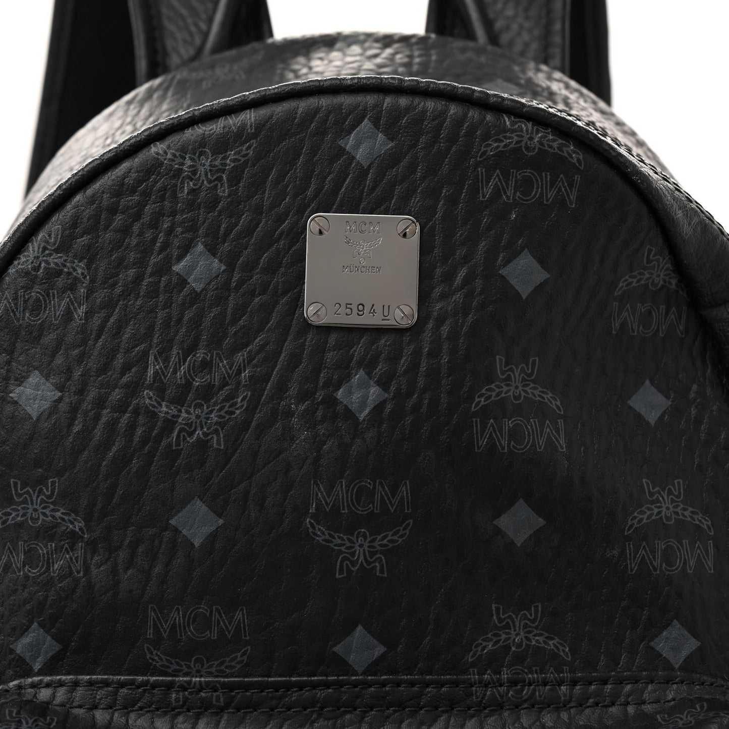 Visetos Small Side Stud Stark Backpack Black