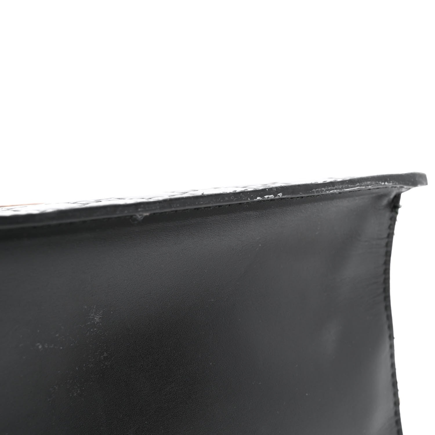 Gucci Guccissima Signature Medium Sylvie Top Handle Bag Black 16 of 19