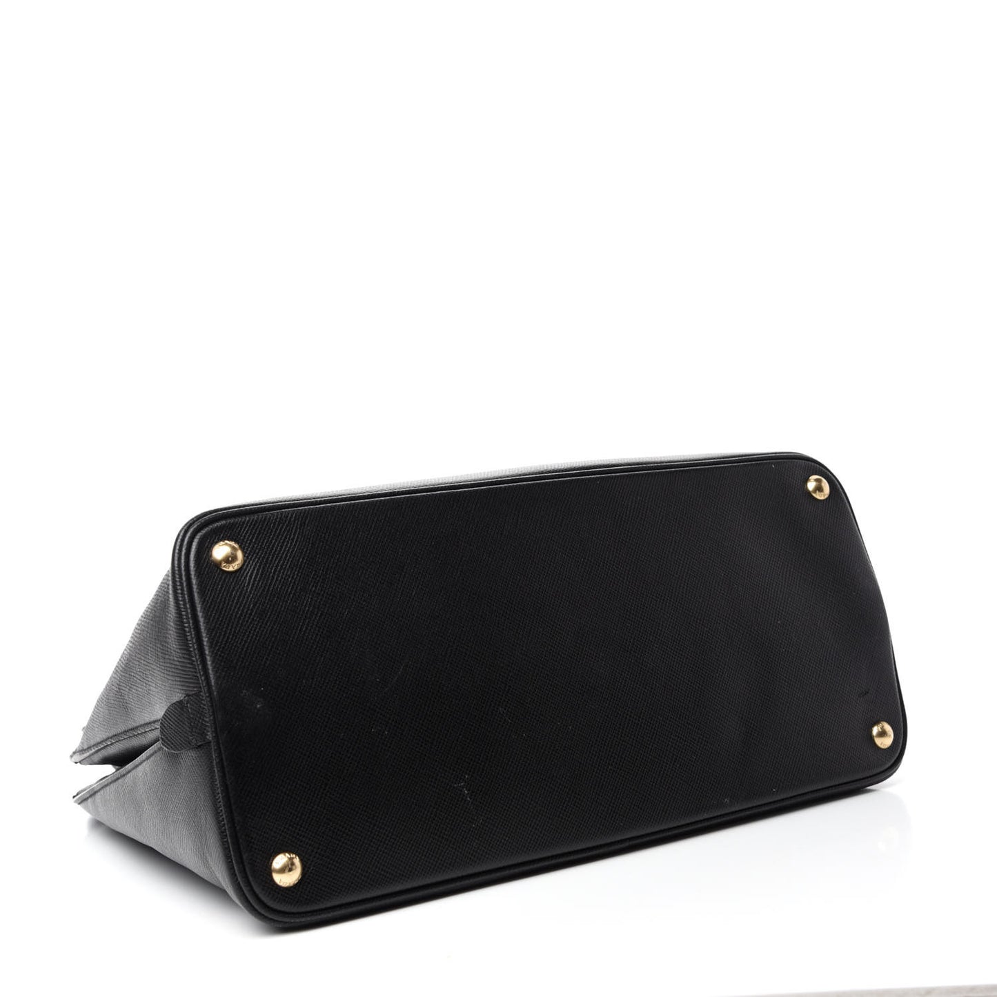 Saffiano Cuir Open Promenade Tote Black