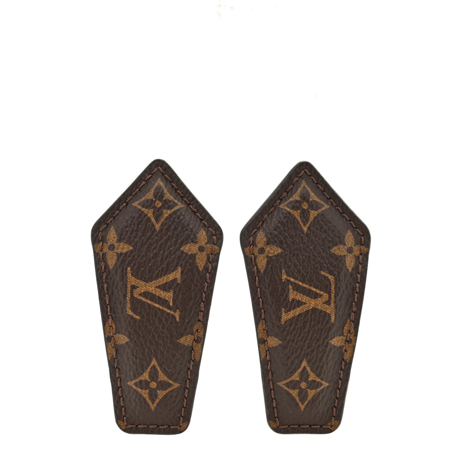 Louis Vuitton Monogram LV Backstage Hair Clip Toile 1483727