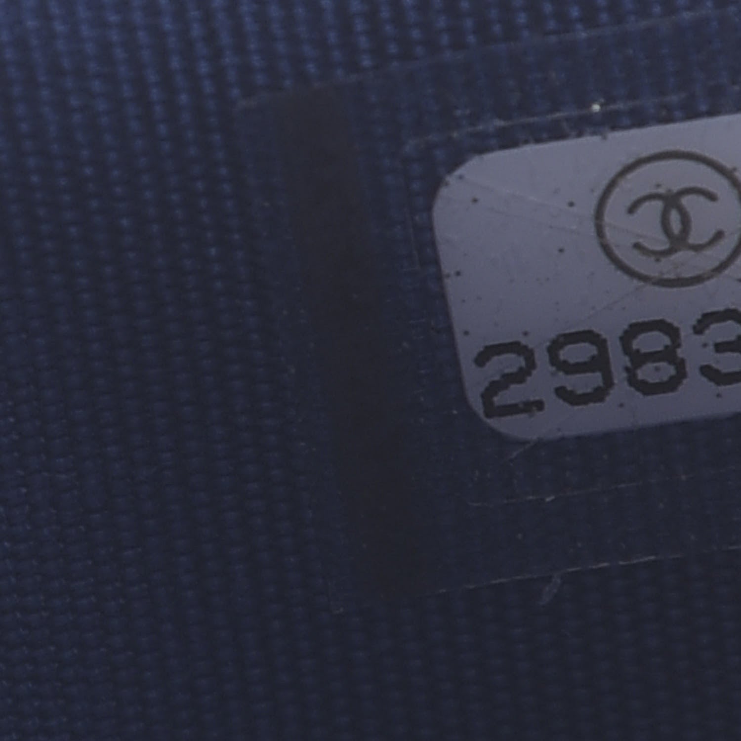 Chanel Caviar Quilted Incognito Card Holder Blue 7 of 8