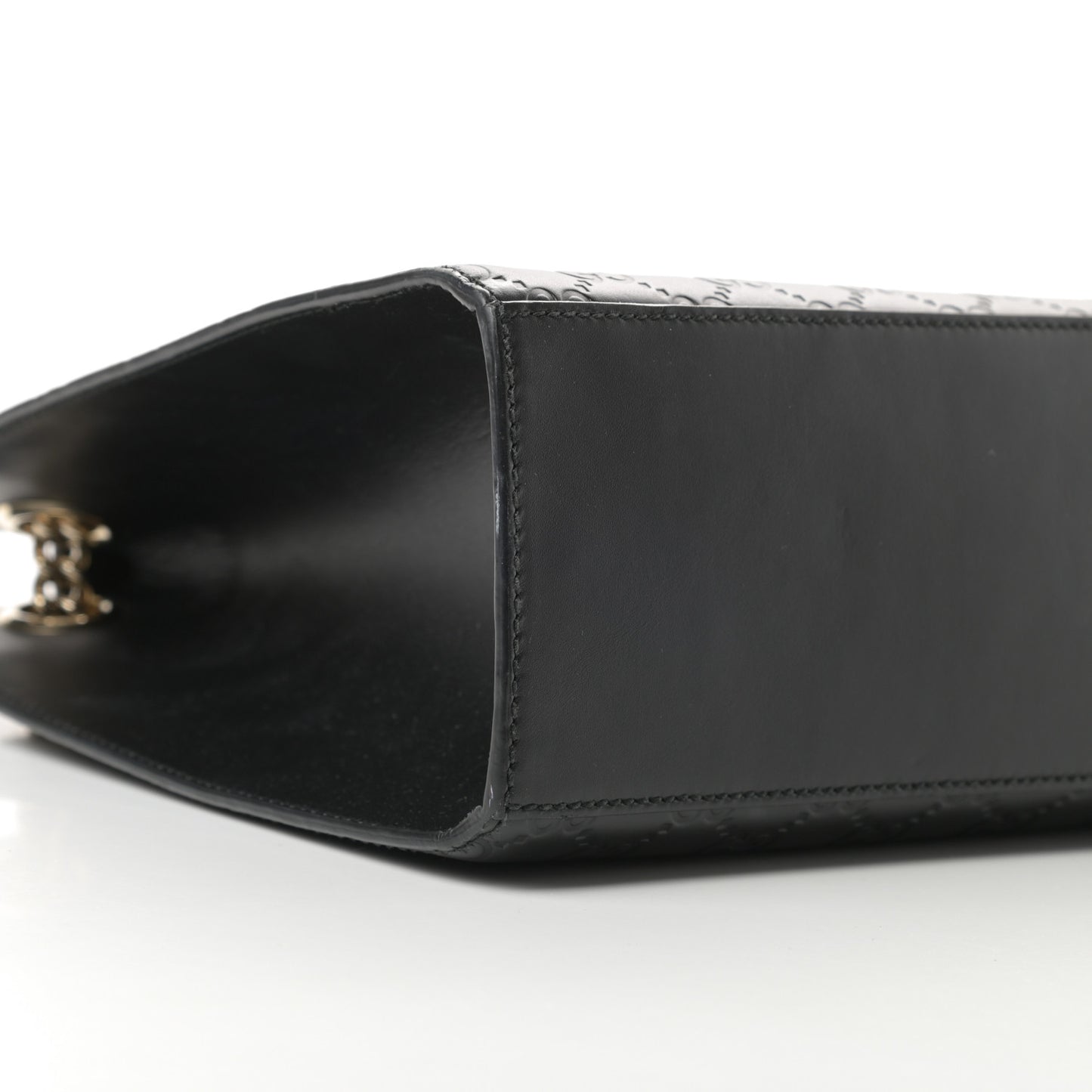 Guccissima Large Emily Chain Shoulder Bag Black