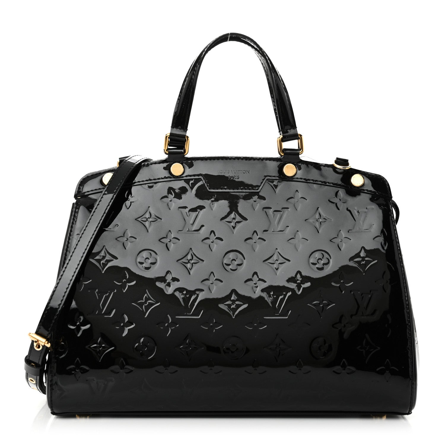 Louis Vuitton Vernis Brea MM Black 1 of 10