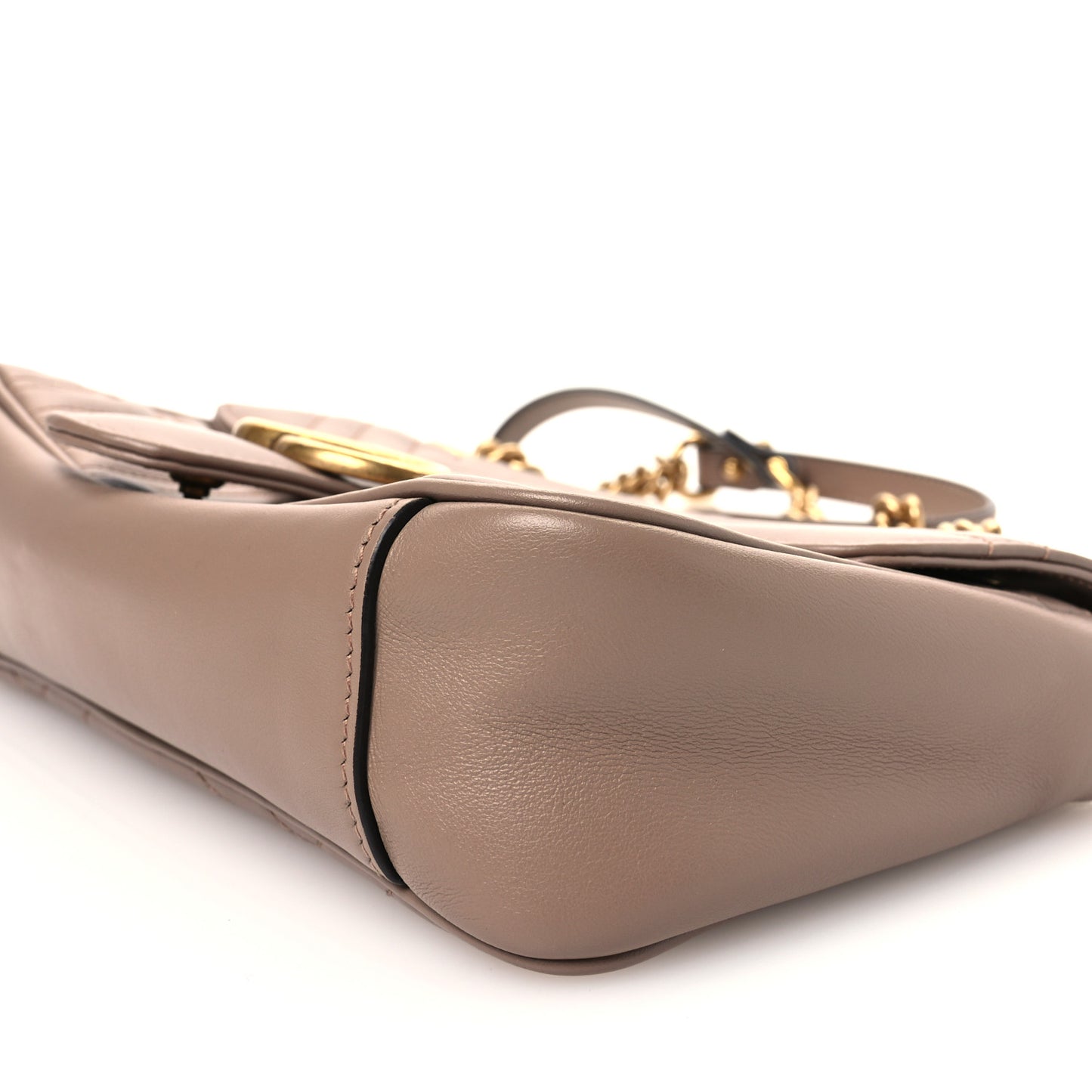 Calfskin Matelasse Small GG Marmont Shoulder Bag Porcelain Rose