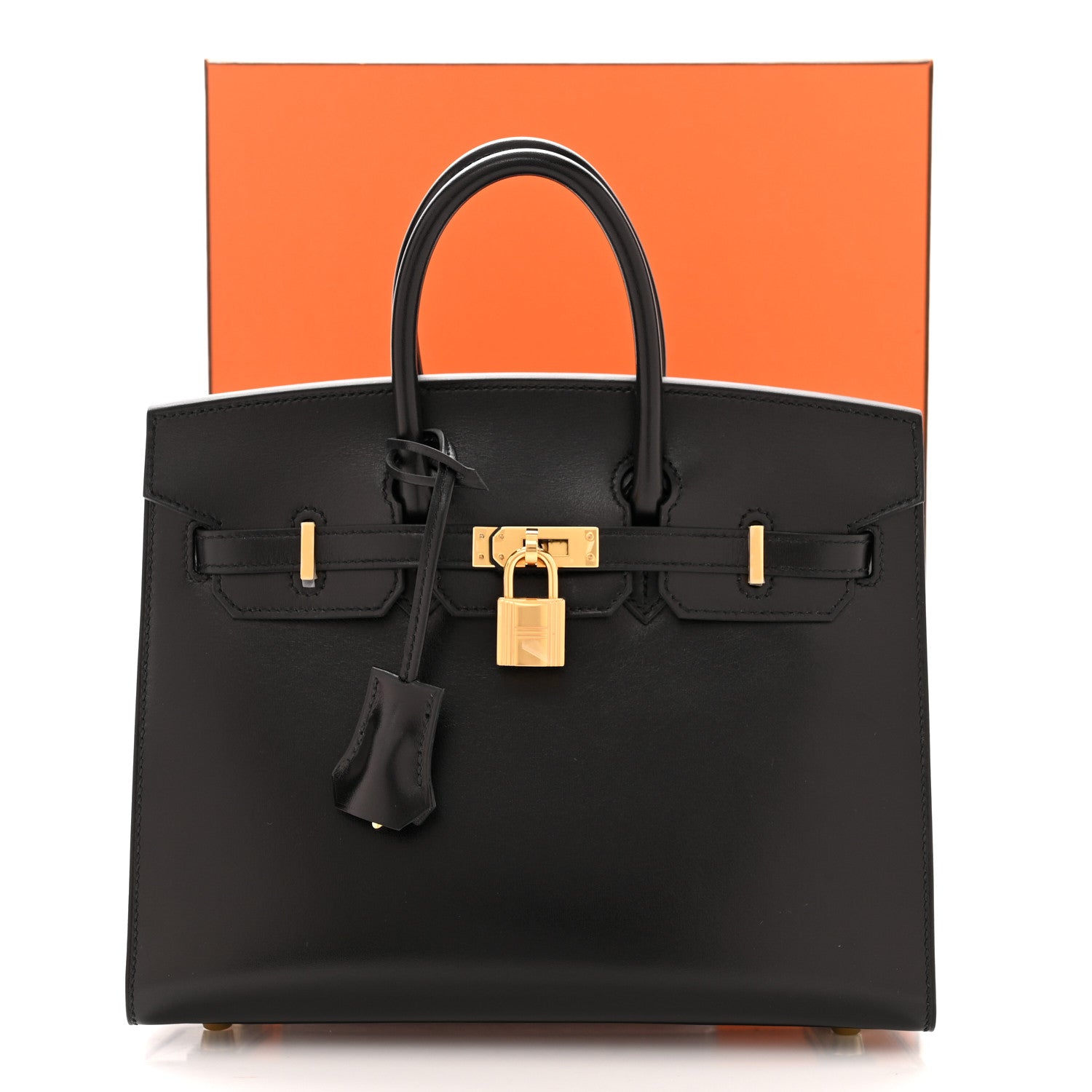Hermes Box Birkin Sellier 25 Black 12 of 12