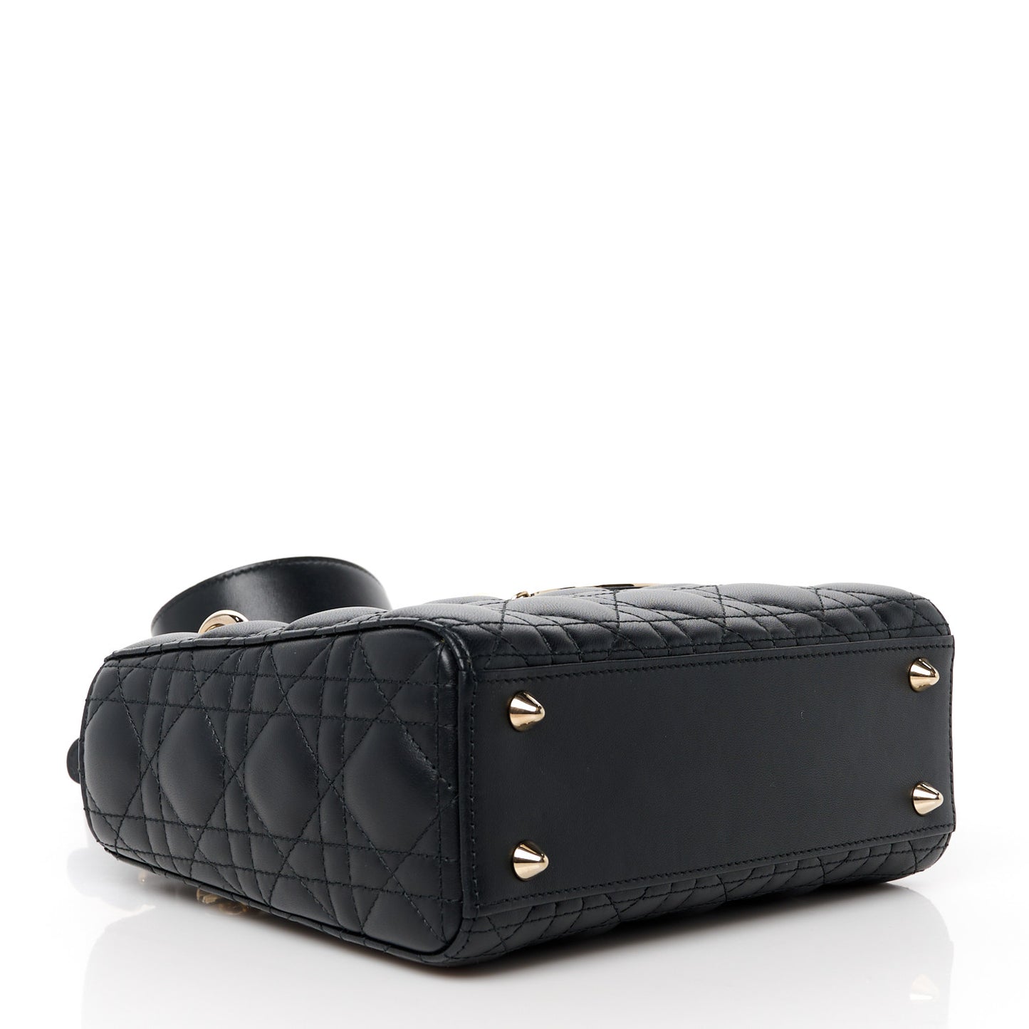 Lambskin Cannage Small My ABCDior Lady Dior Black