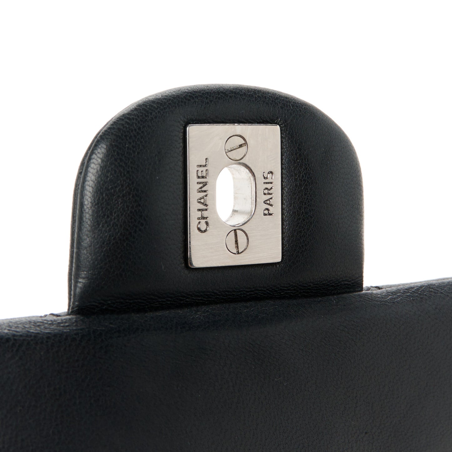 Lambskin Quilted Embellished Mini Ladybug Rectangular Flap Black