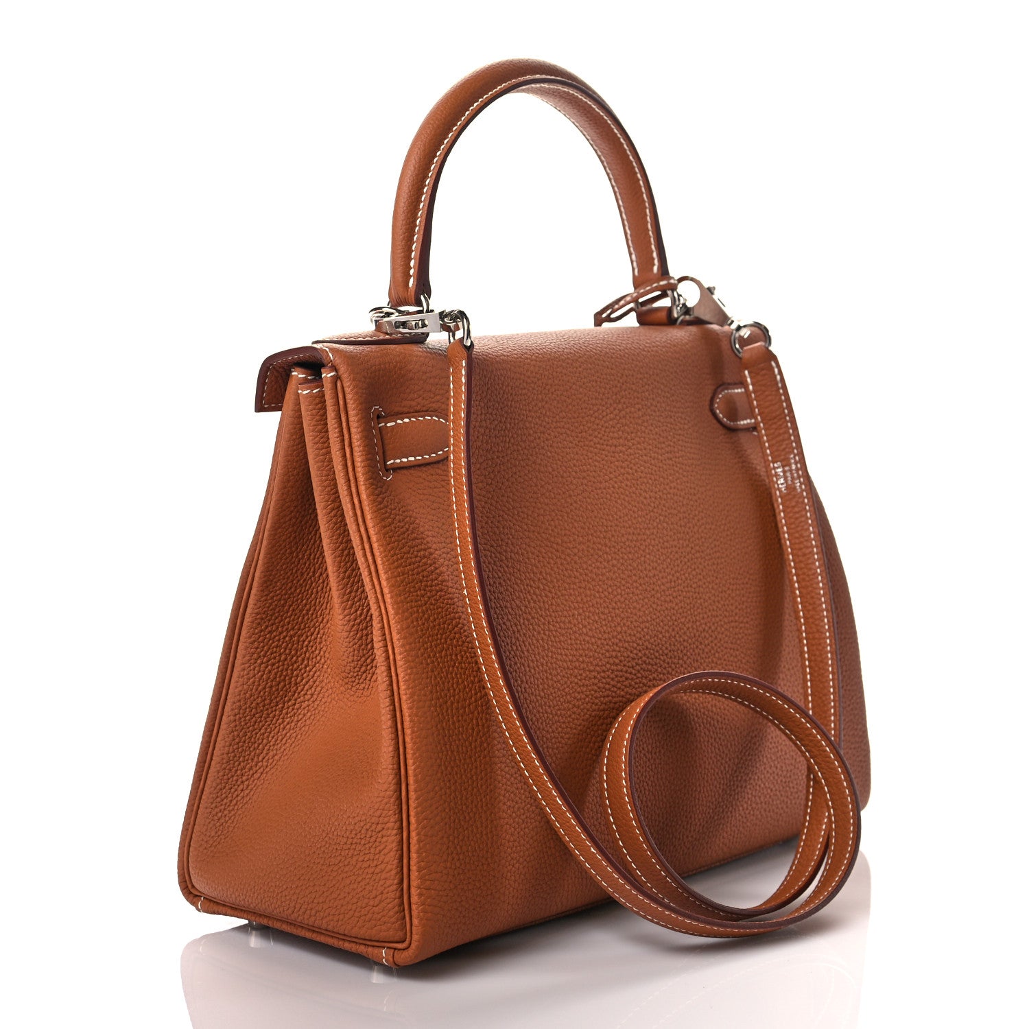 Hermes Togo Kelly Retourne 28 Gold 3 of 11