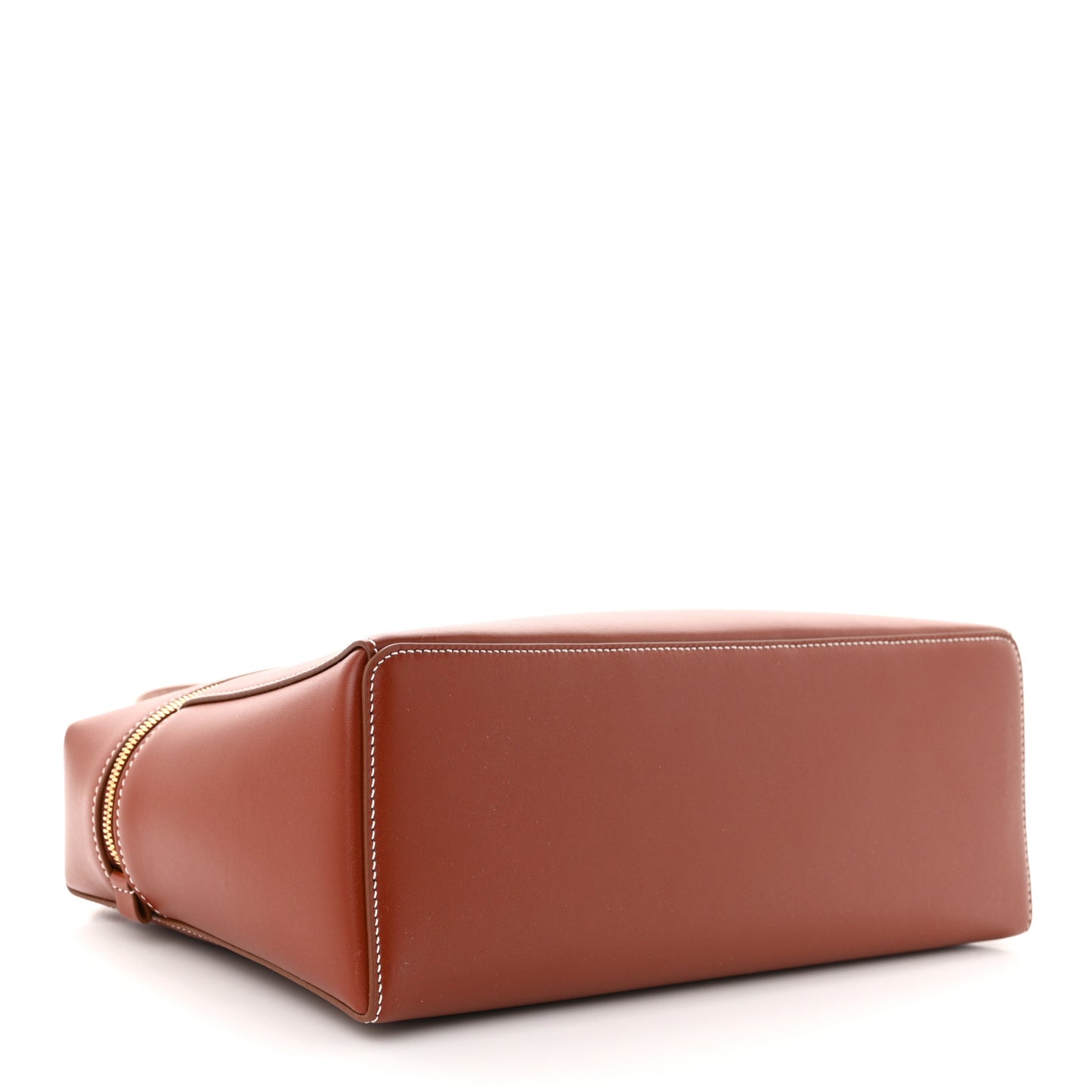 Saddle Calfskin Extra Bag L27 Deep Kummel