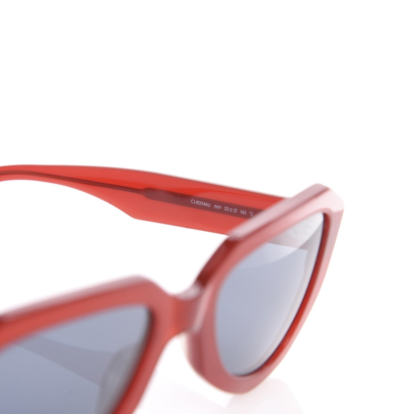 Acetate Sunglasses CL40046U Milky Red