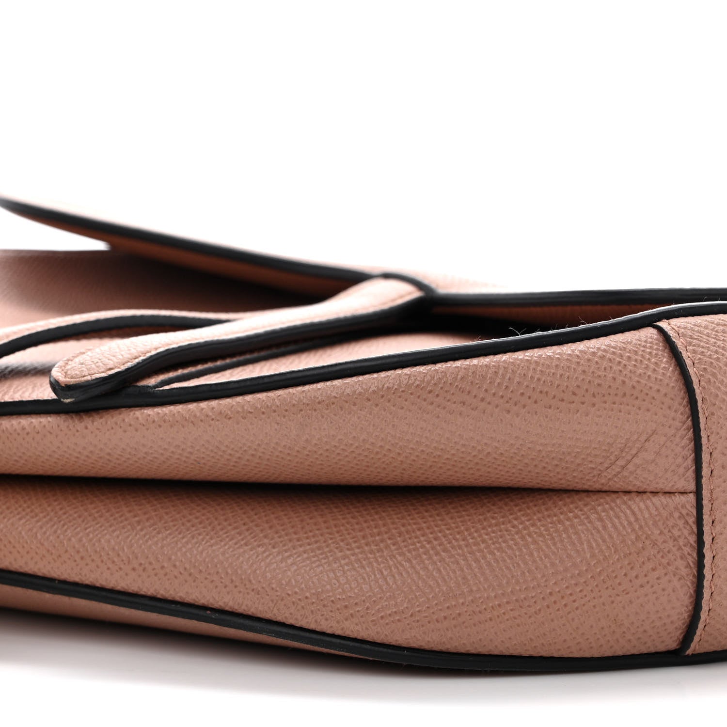 Christian Dior Grained Calfskin Saddle Bag Fard 10 of 13