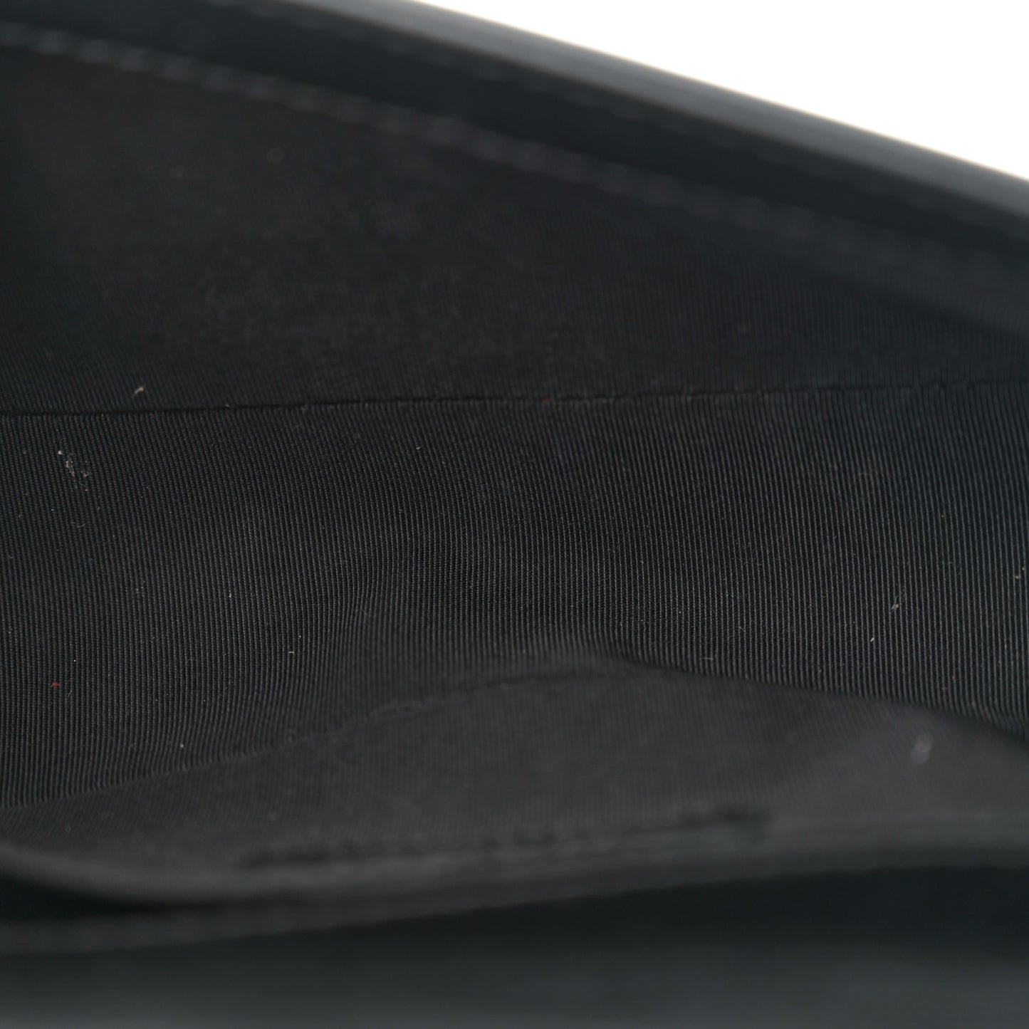 Goatskin Quilted Small Boy Top Handle Flap Black