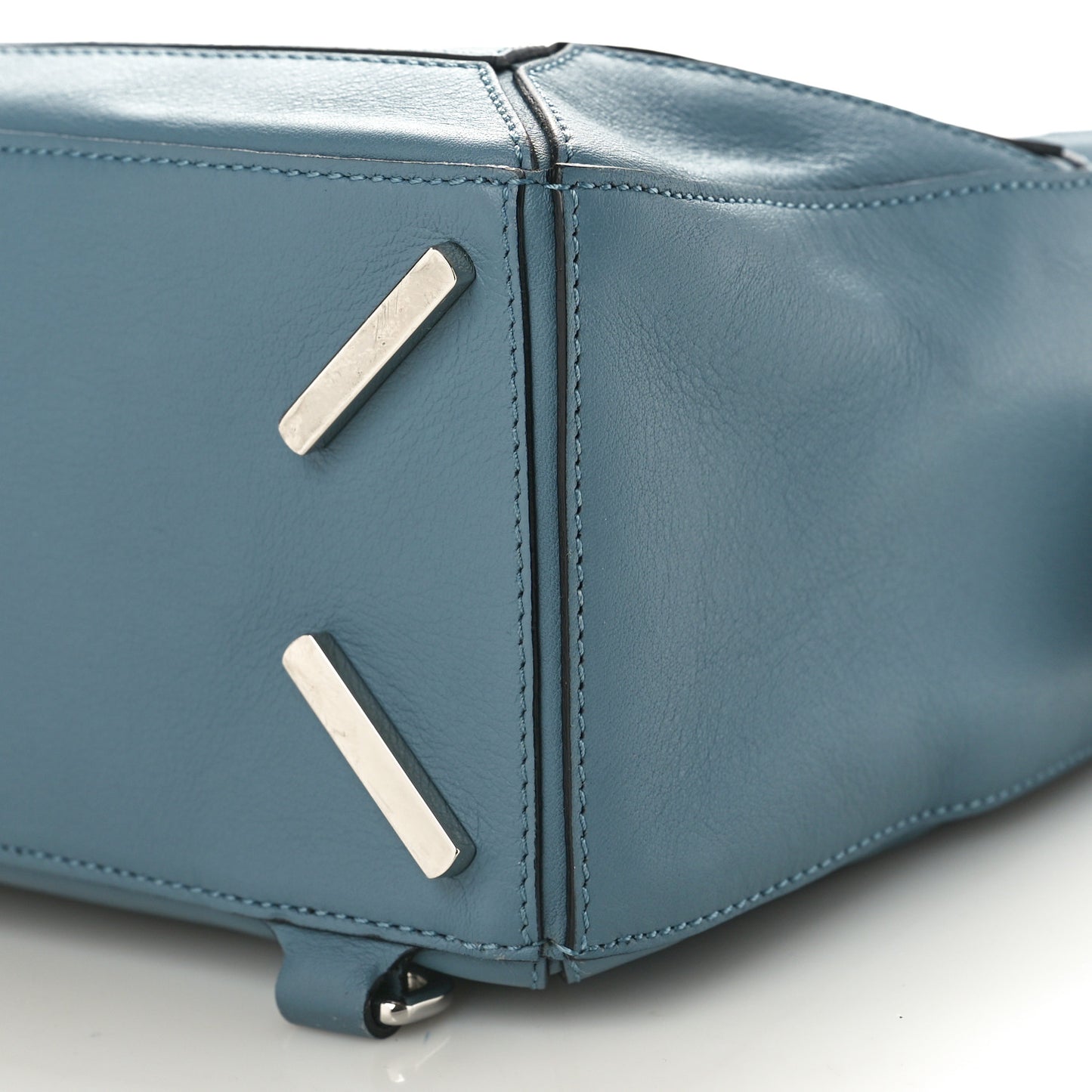 Calfskin Small Puzzle Bag Stone Bue