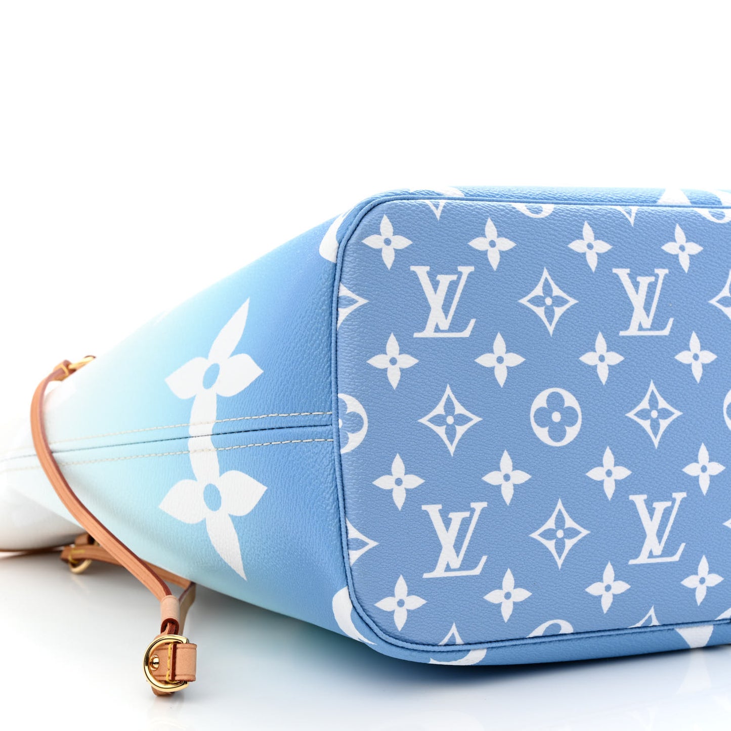 Monogram Giant By The Pool Neverfull MM Blue