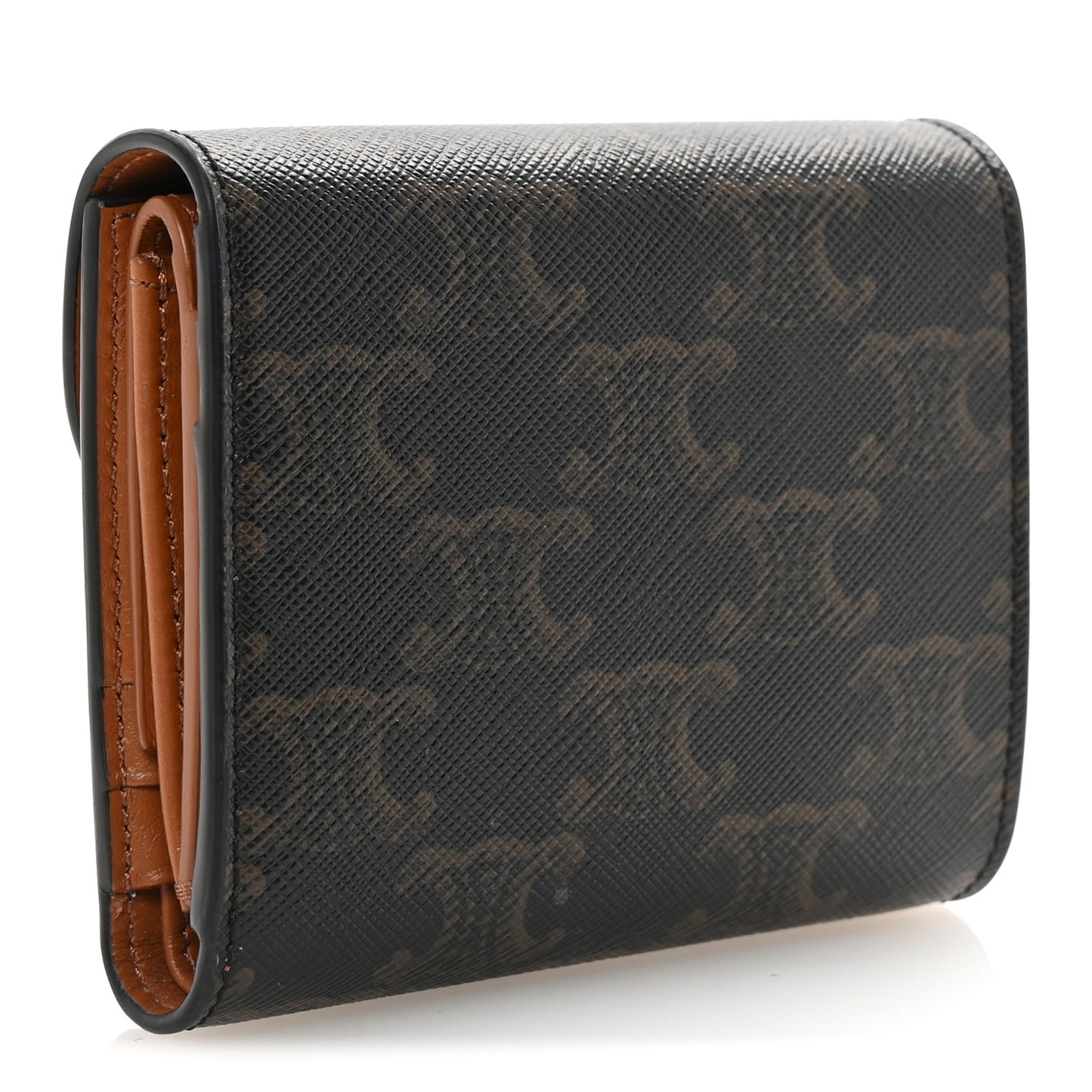 Triomphe Canvas Small Triomphe Wallet Tan
