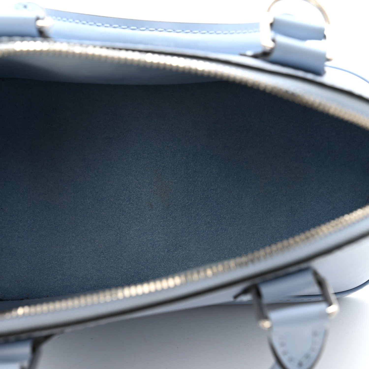 Louis Vuitton Epi Jacquard Alma BB Bleu Nuage 5 of 10