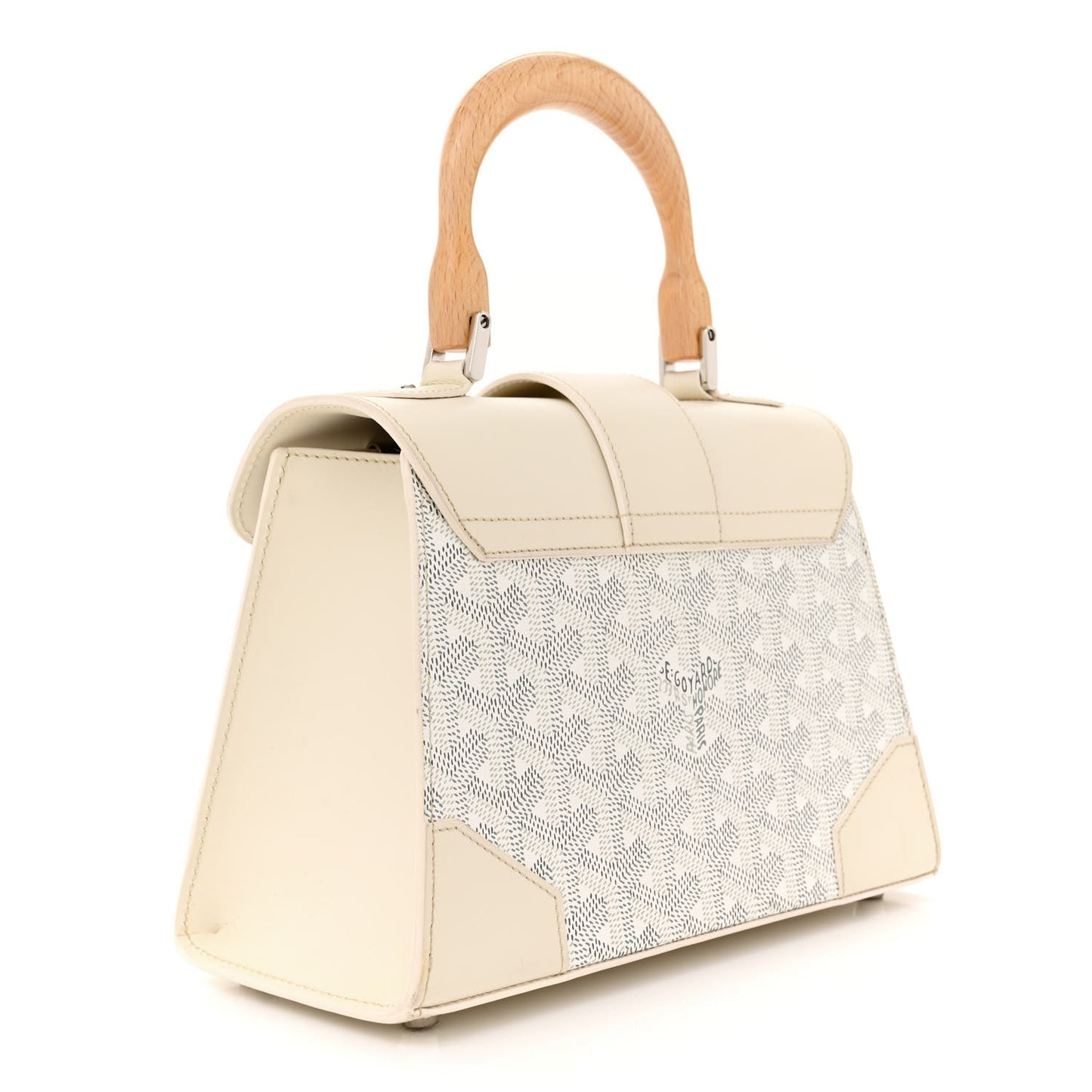 Goyardine Structure Mini Saigon White