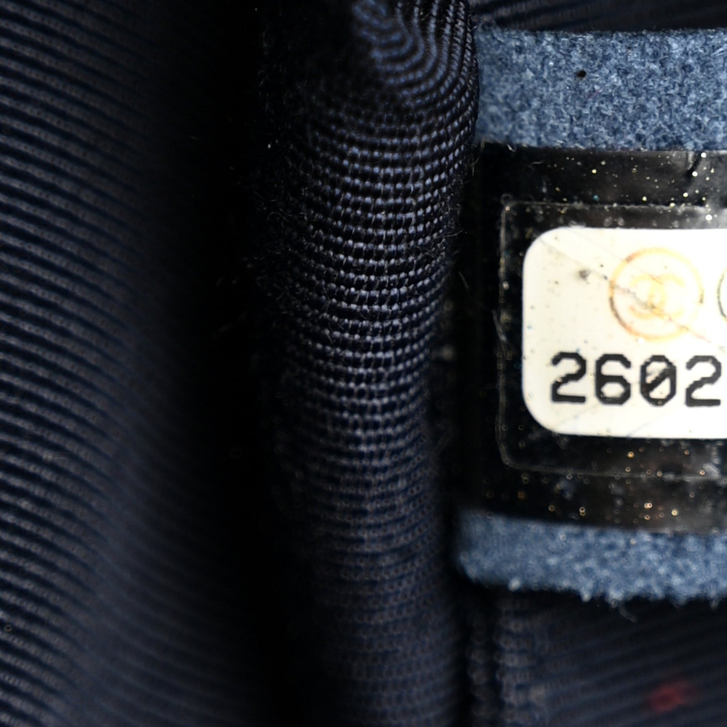 Shearling Small Gabrielle Backpack Navy