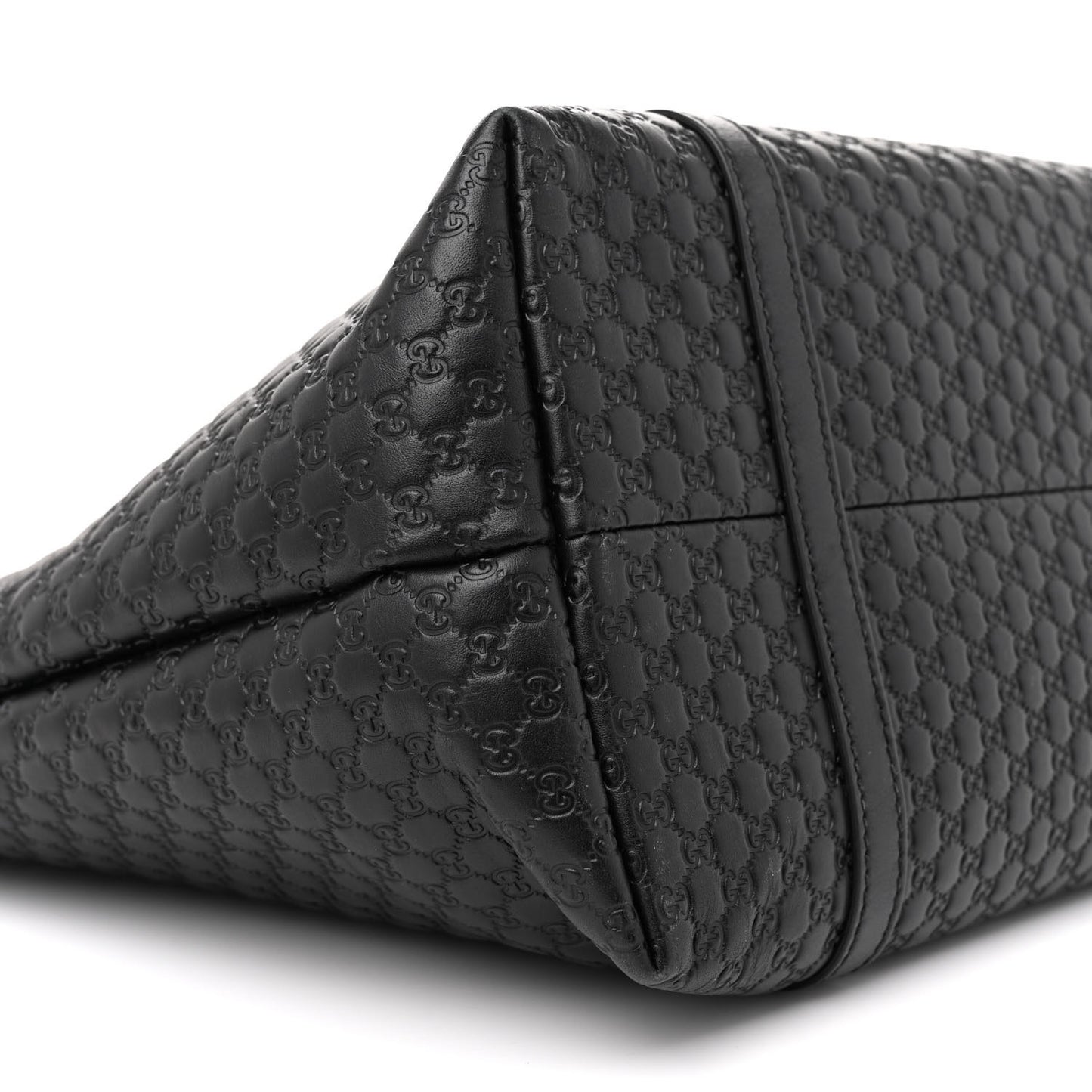 Microguccissima Medium Joy Tote Black