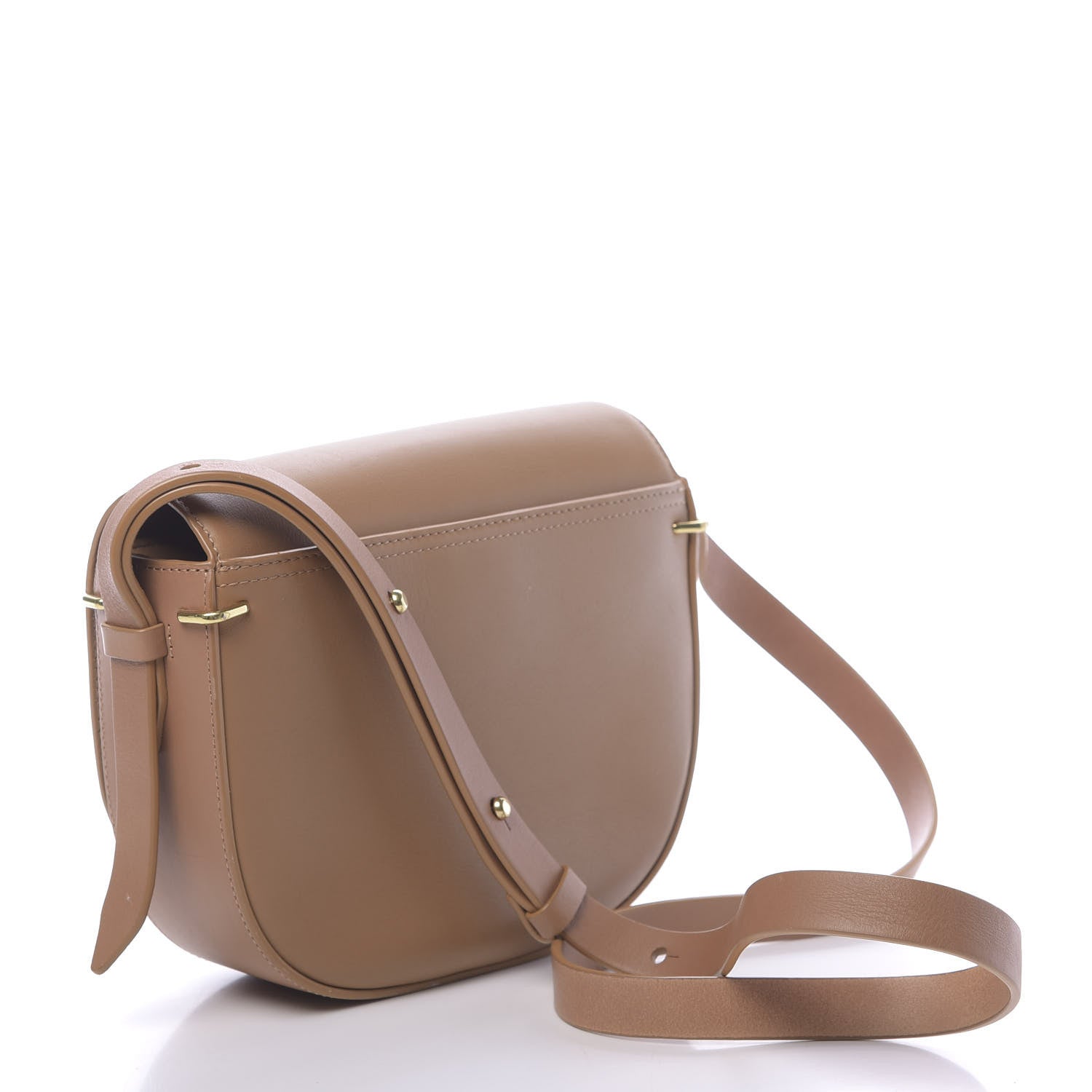 3.1 Phillip Lim 3.1 Calfskin Alix Saddle Crossbody Bag Tan 3 of 15