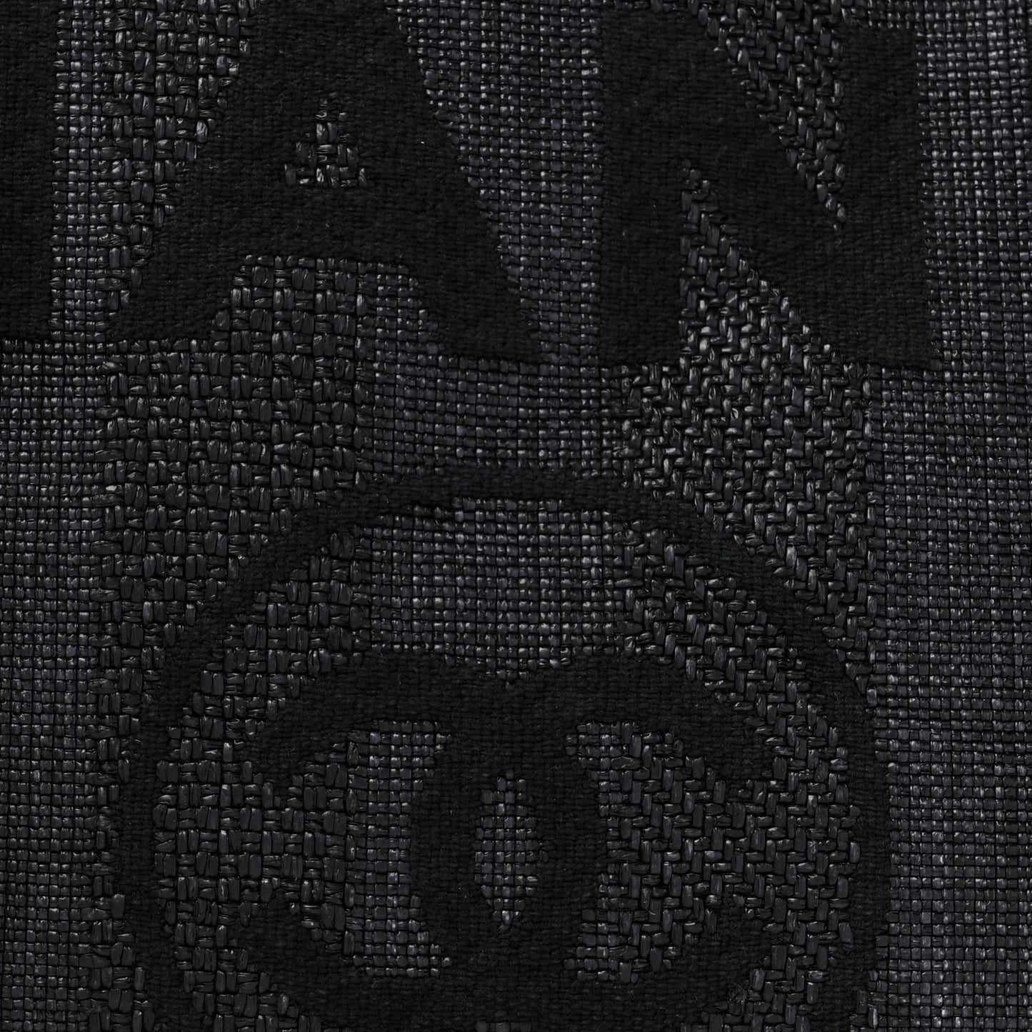 Lurex Boucle Large Deauville Tote Black